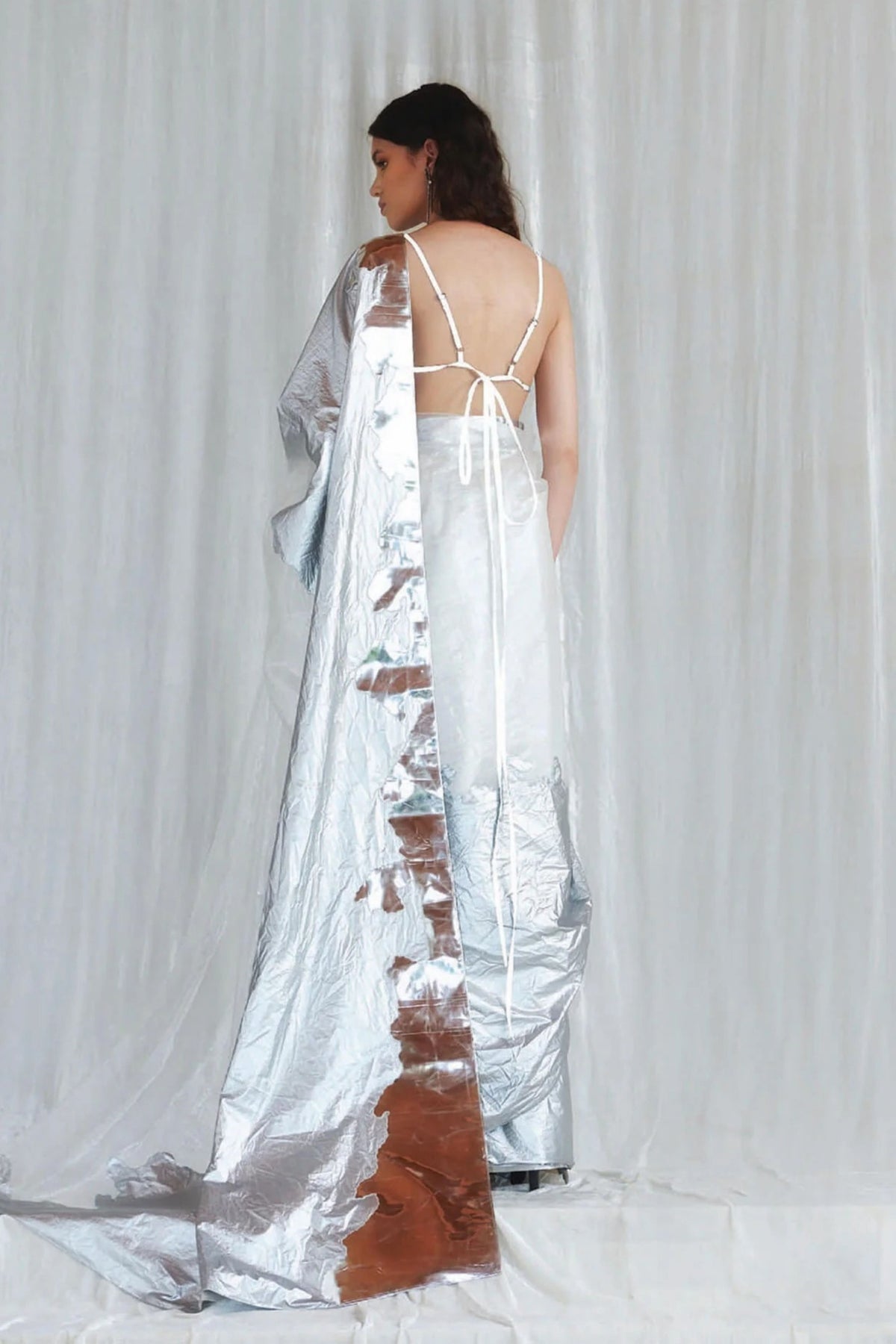 Sterling Silver Saree