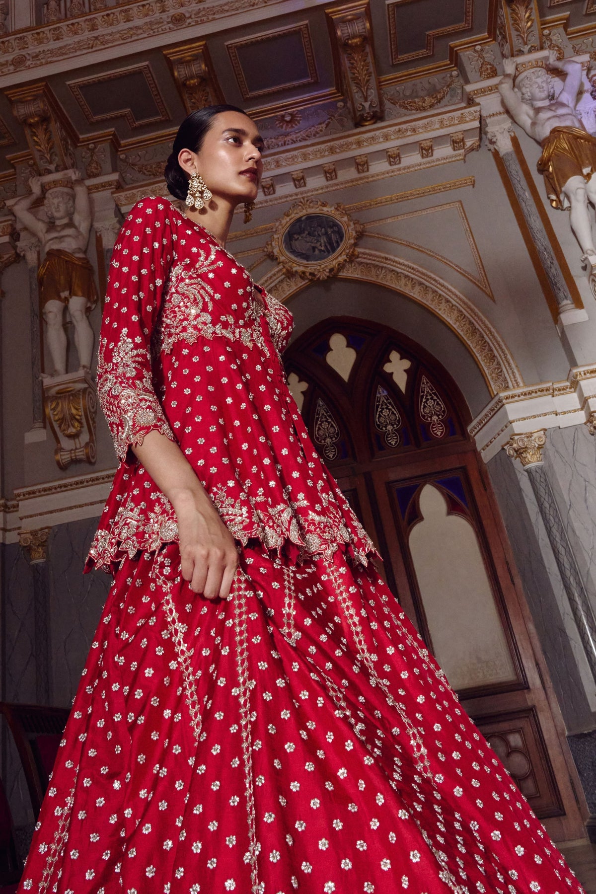 Athena Peplum Lehenga Set