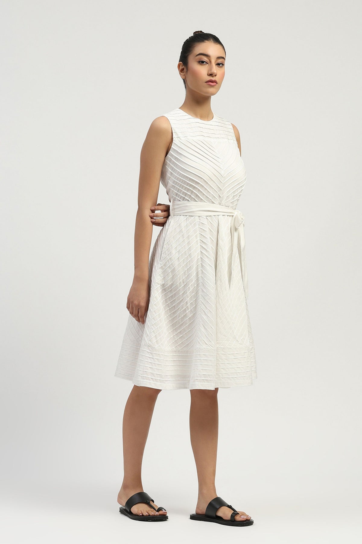 Pleated Dress