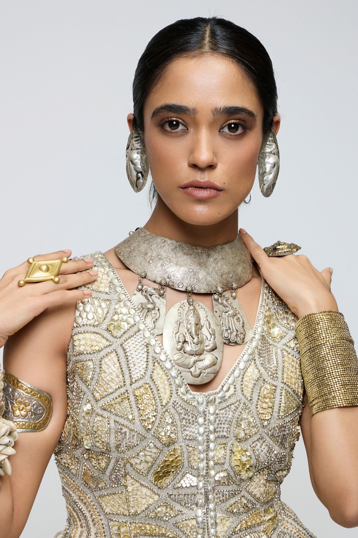 Aaina Waistcoat Set