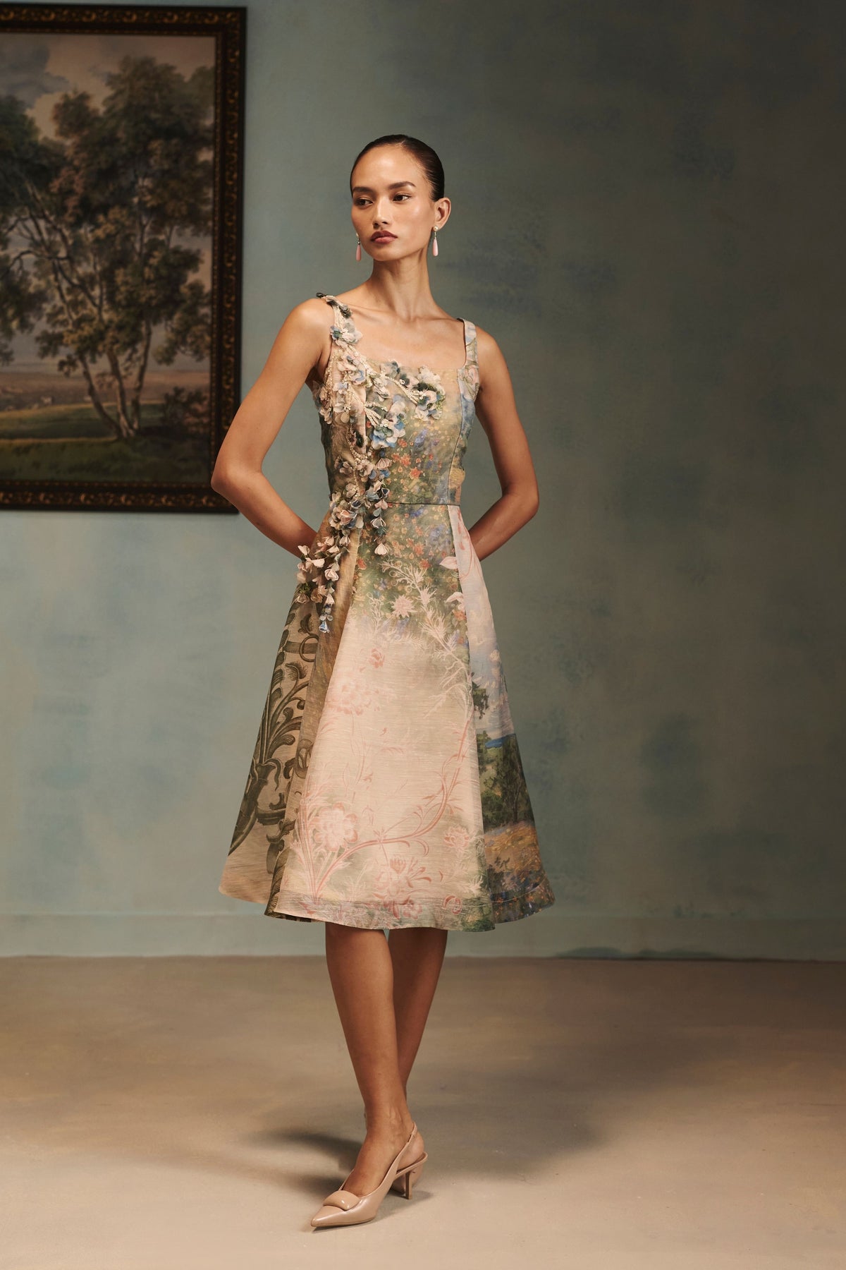 Vienna Periwinkle Dress