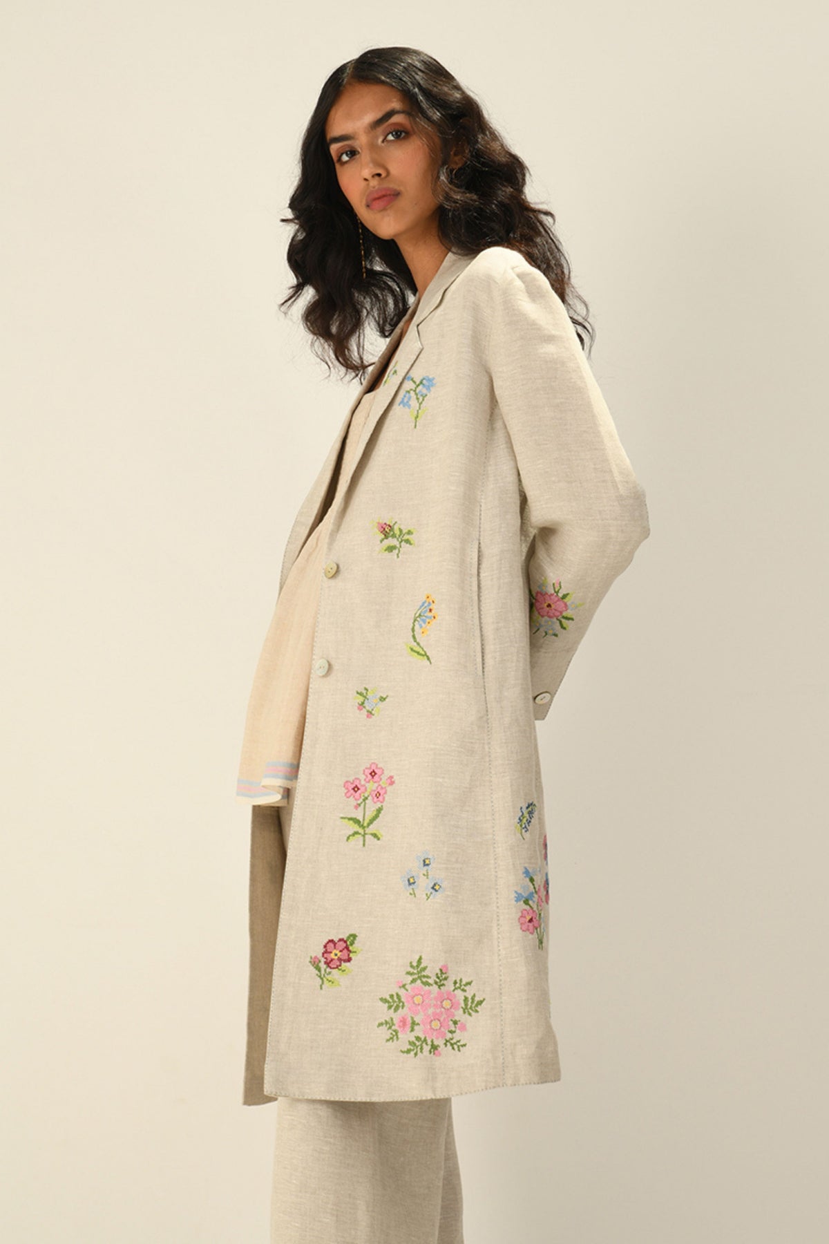 Delbard Embroidered Pants