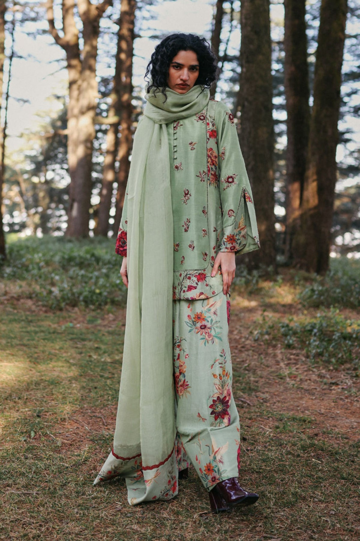 Morning Mint Kurta Set