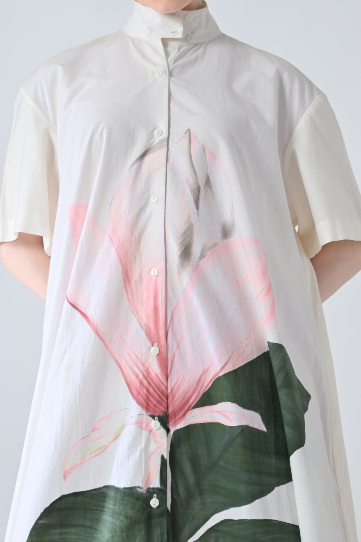 Ivory Blossom Printed Dress