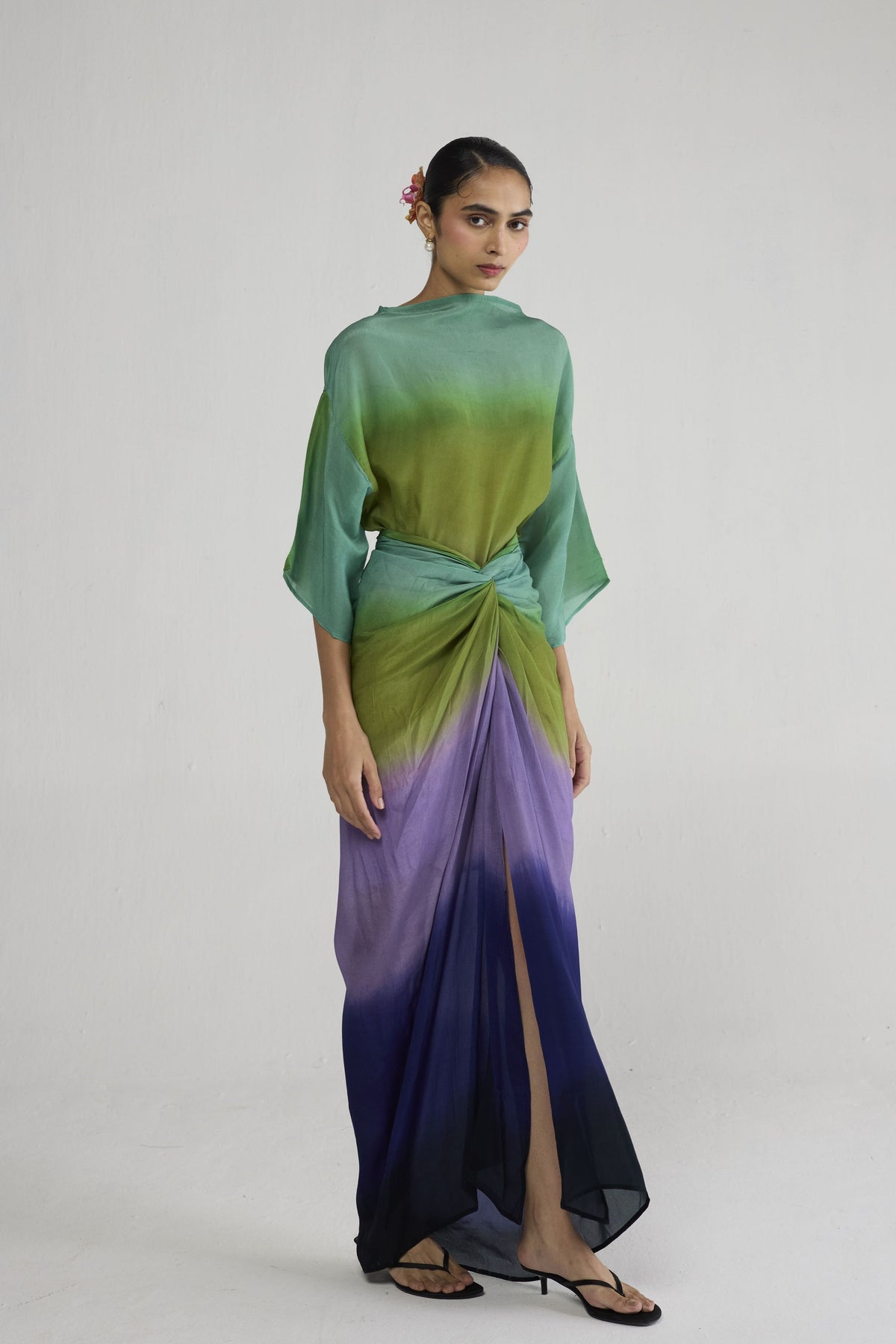 Hana Knotted Skirt Set