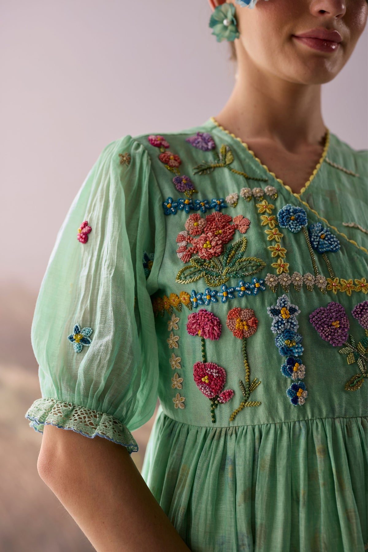 Seaglass Wrap Dress