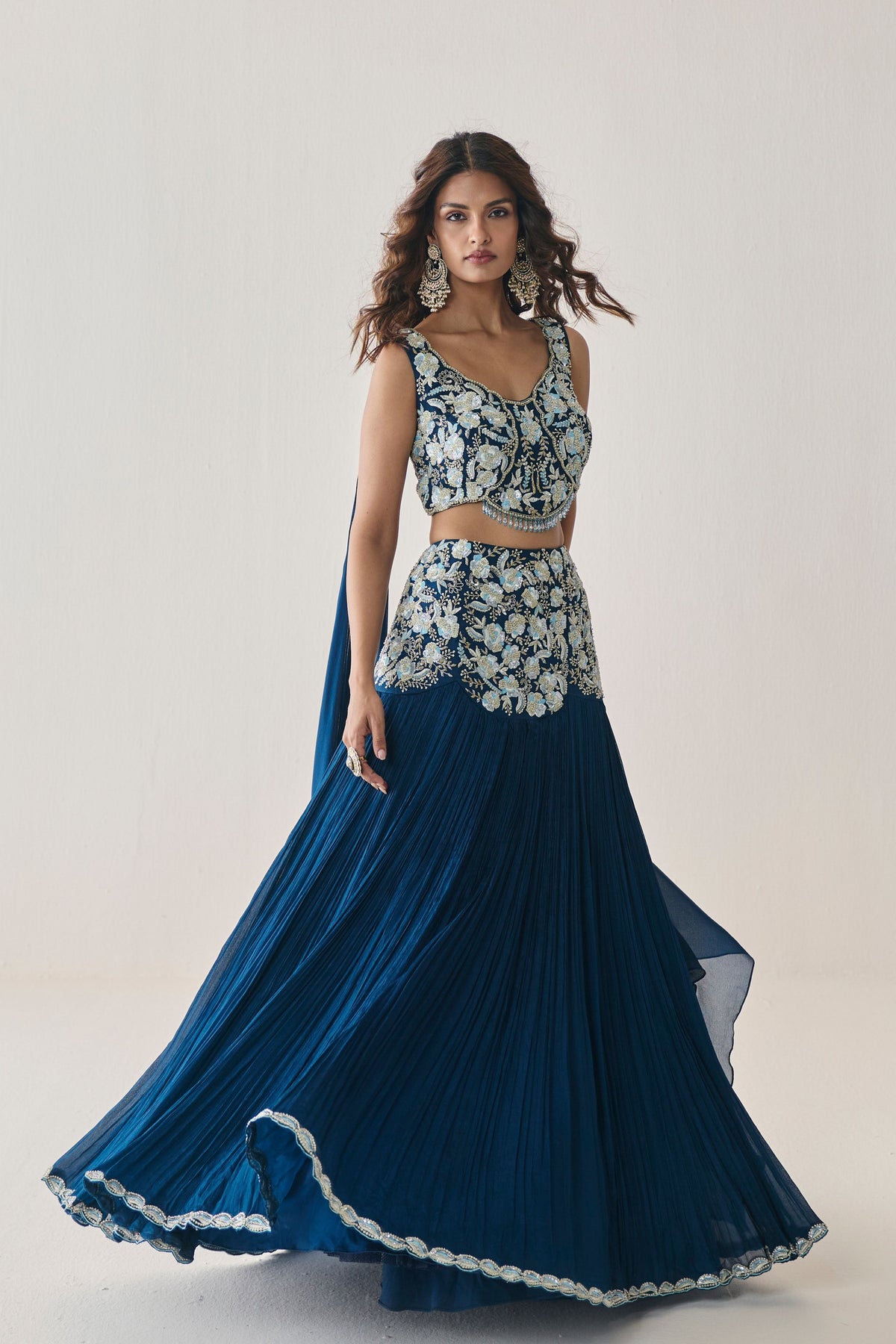 Pearl Lehenga Set