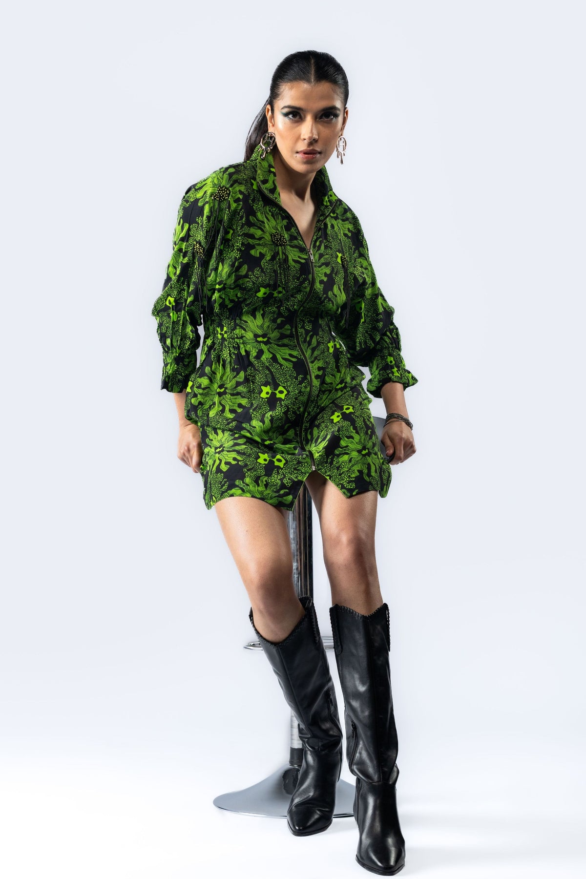 Solara Printed Dress