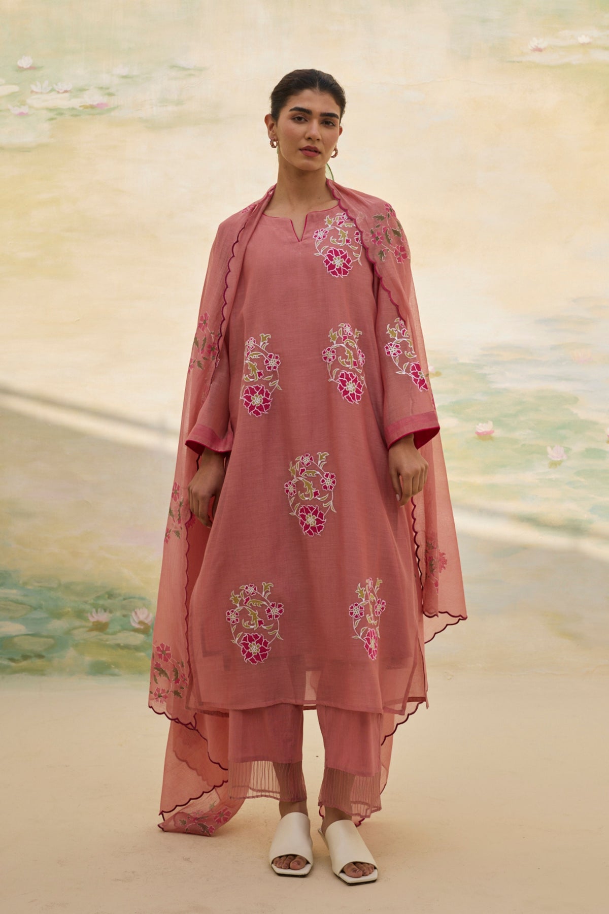 Rose Kurta Set