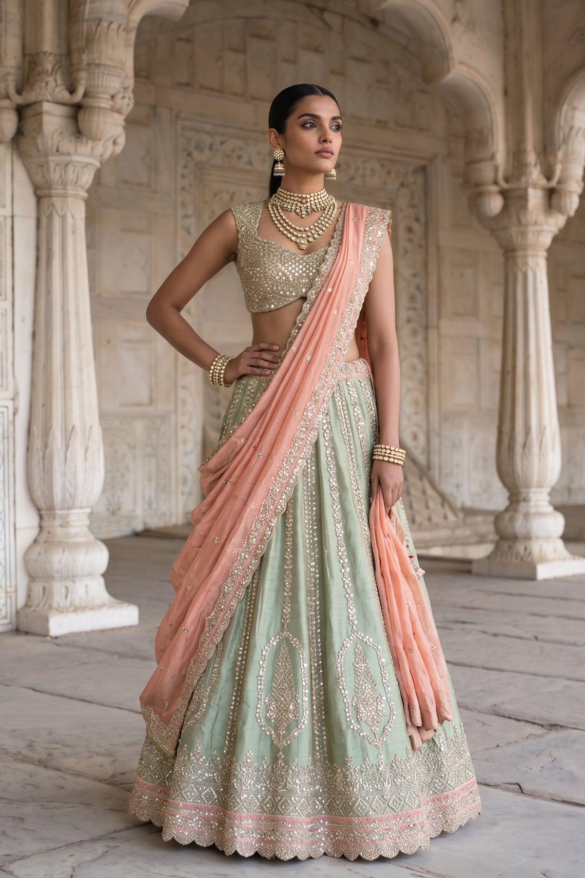 Amrai Gulnaar Lehenga Set