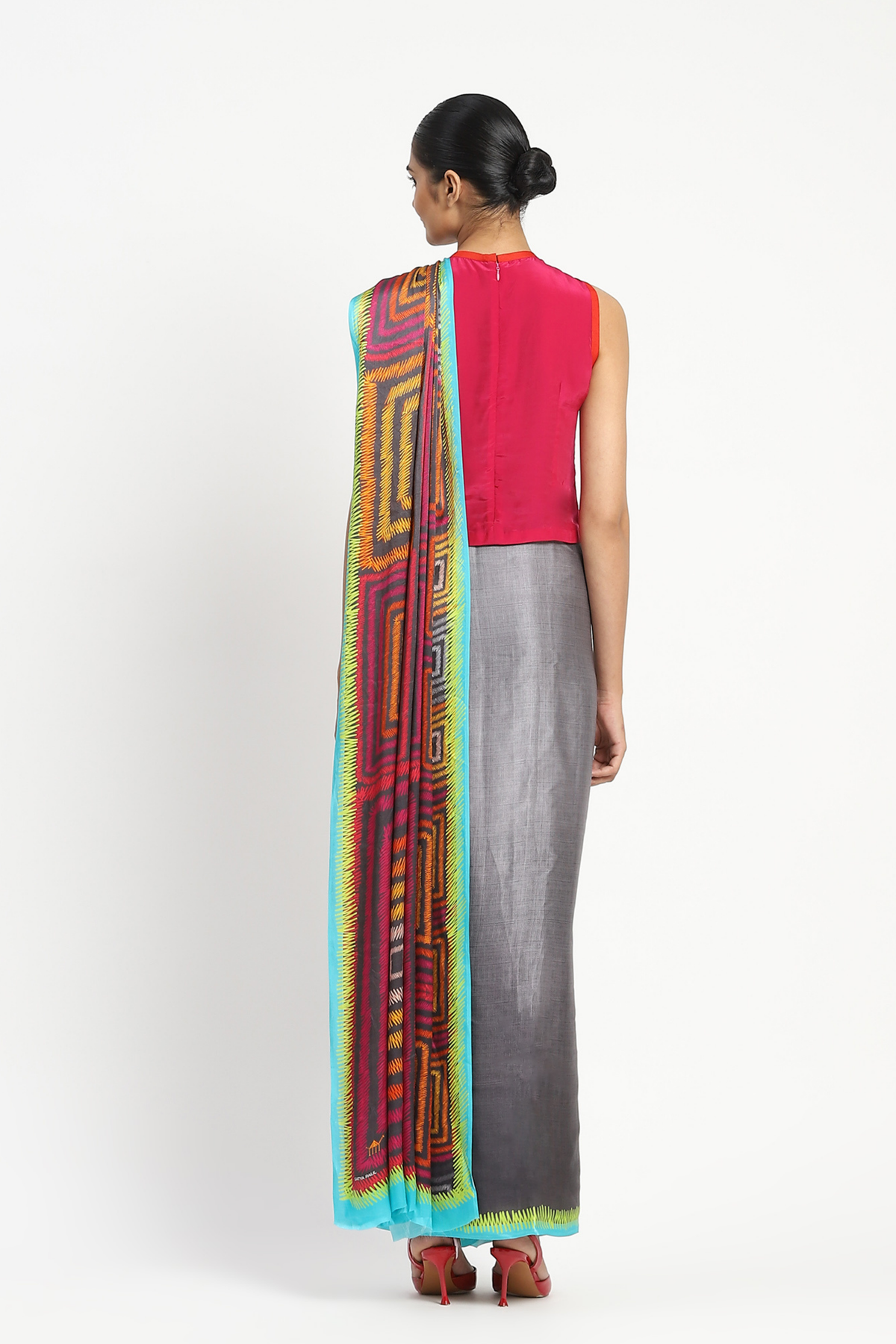 Stun Two Three Printed Saree