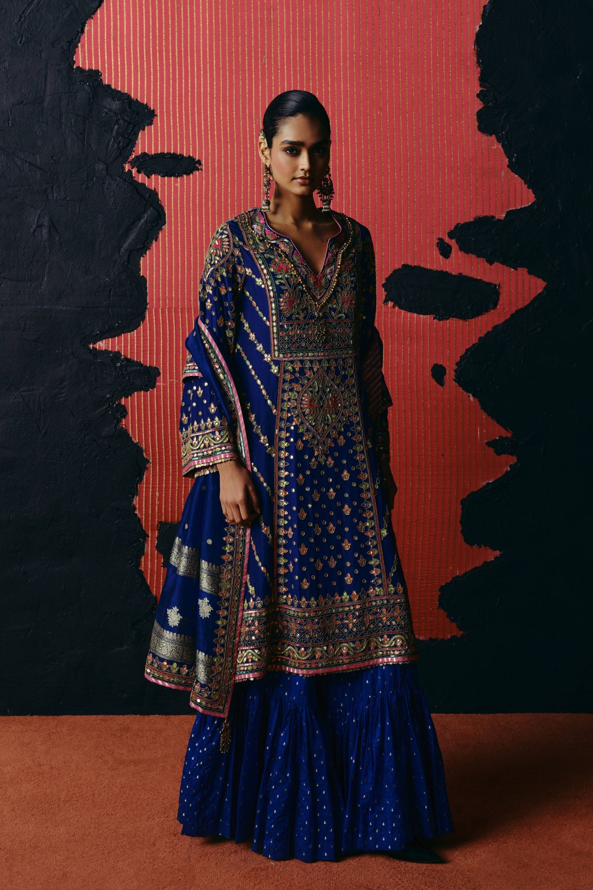 Gargi Sharara Set