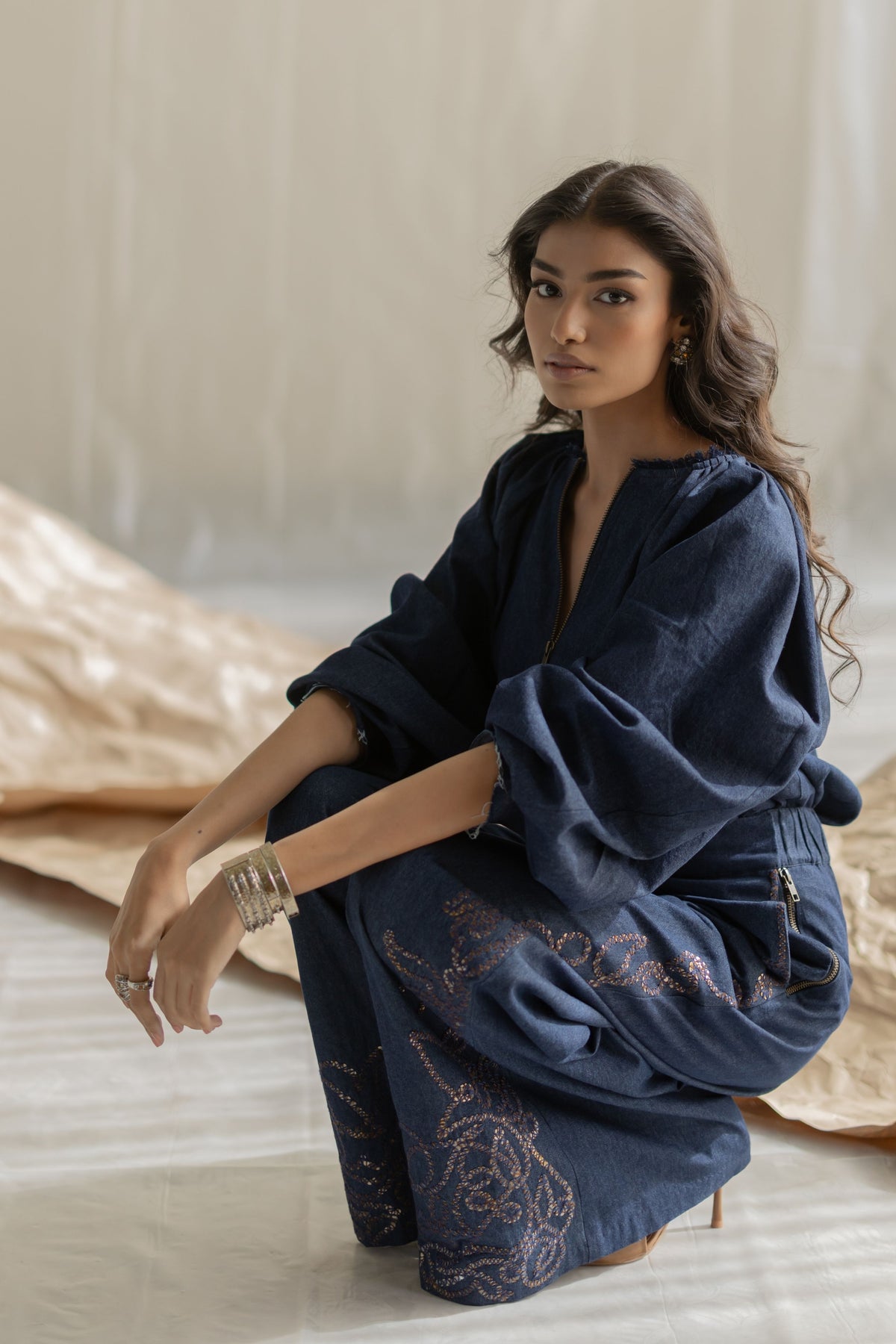 Dark Blue Lantern Top