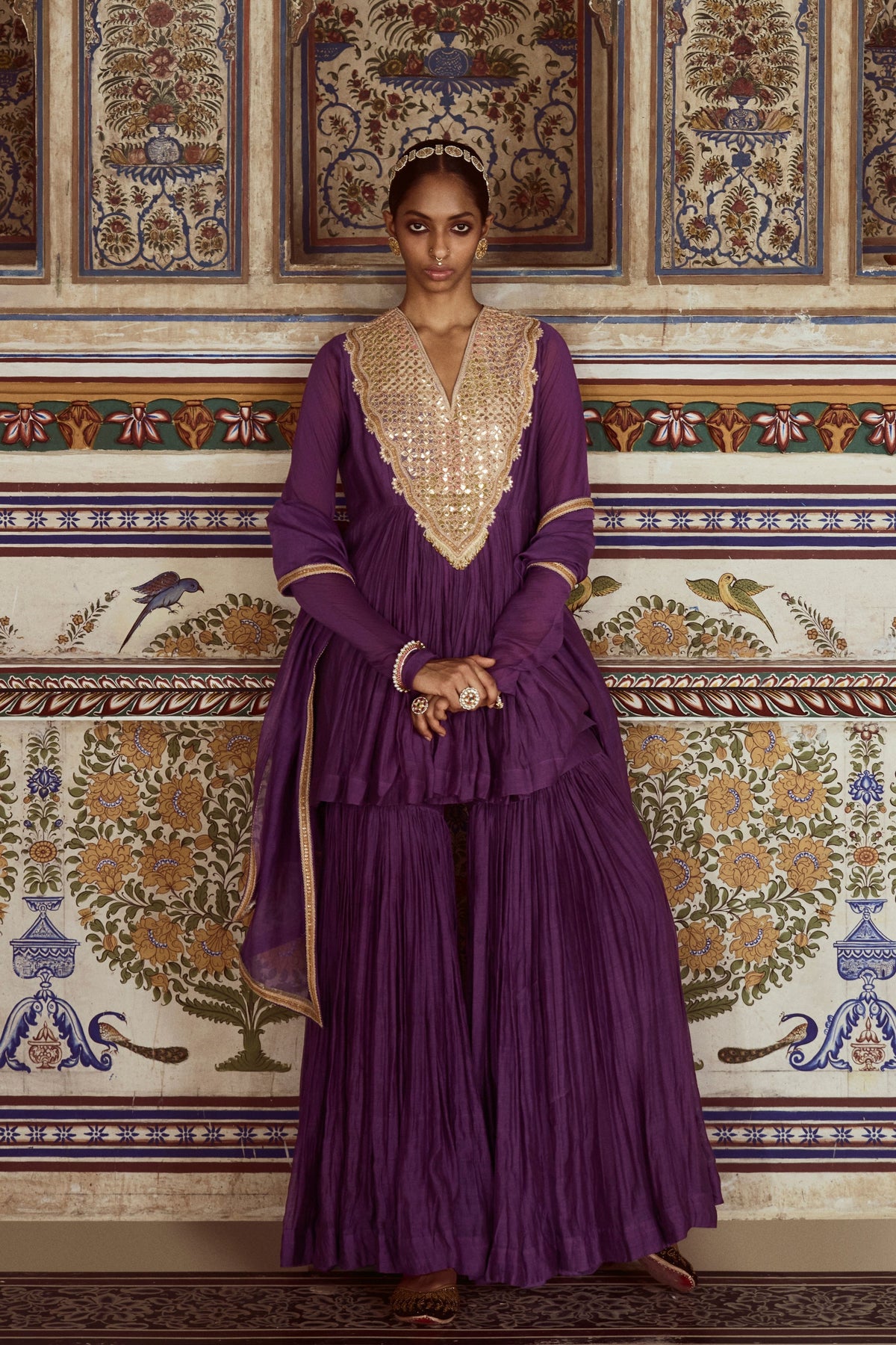 Jamuni Gota Sharara Set