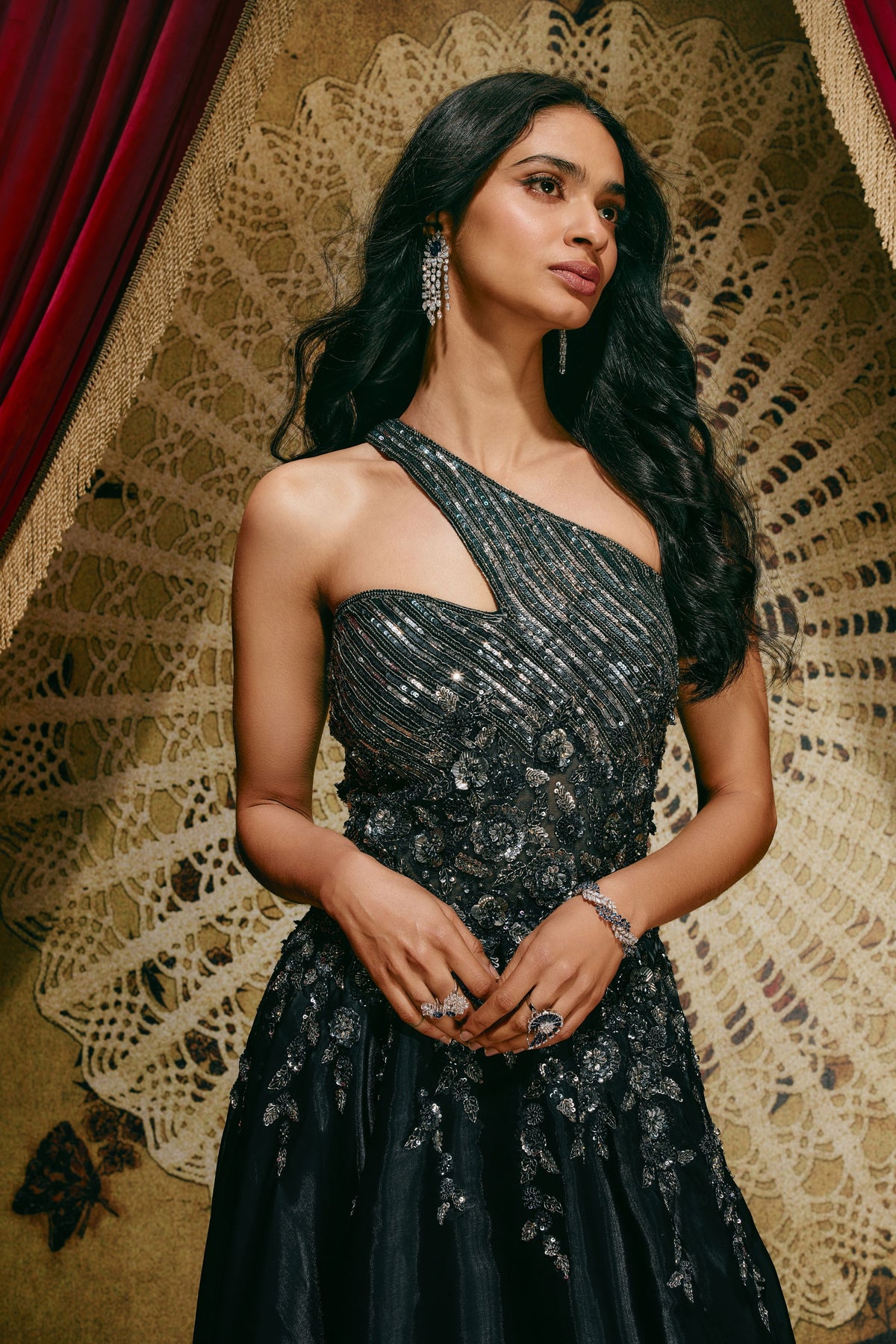 Edith Blue Gown
