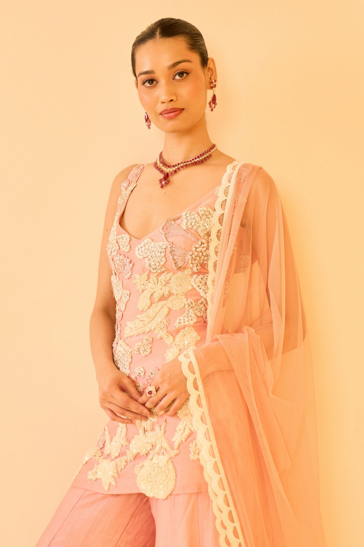 Blush Pink Kurta Set