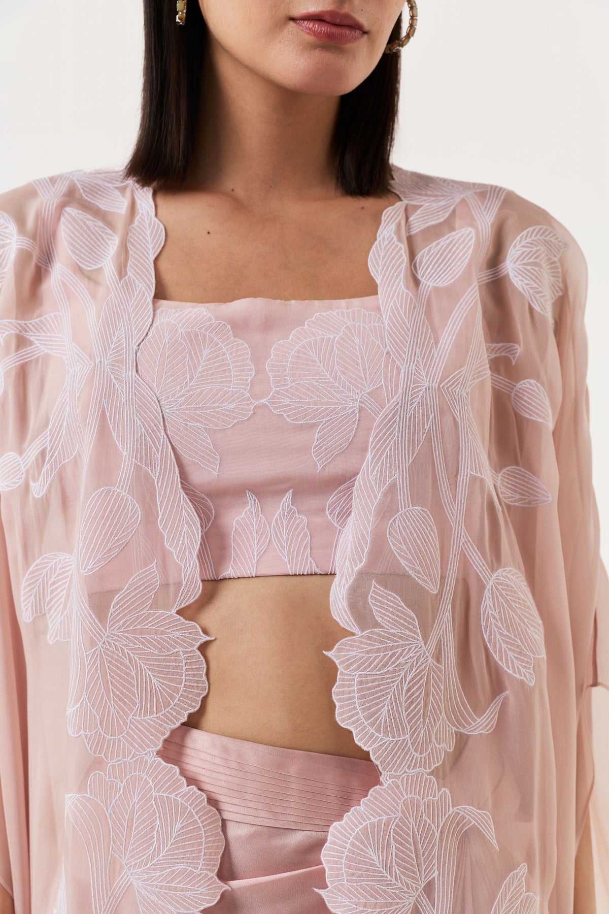 Wild Tulip Blush Pink Cape Set