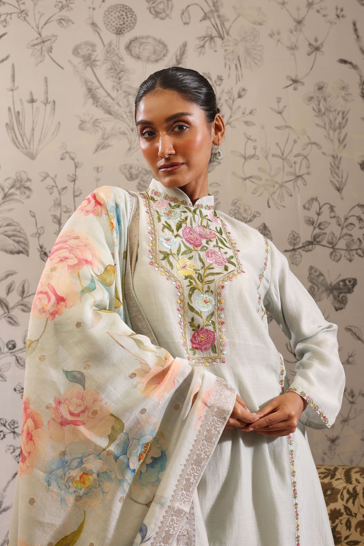 Paatala Blue Kurta Set