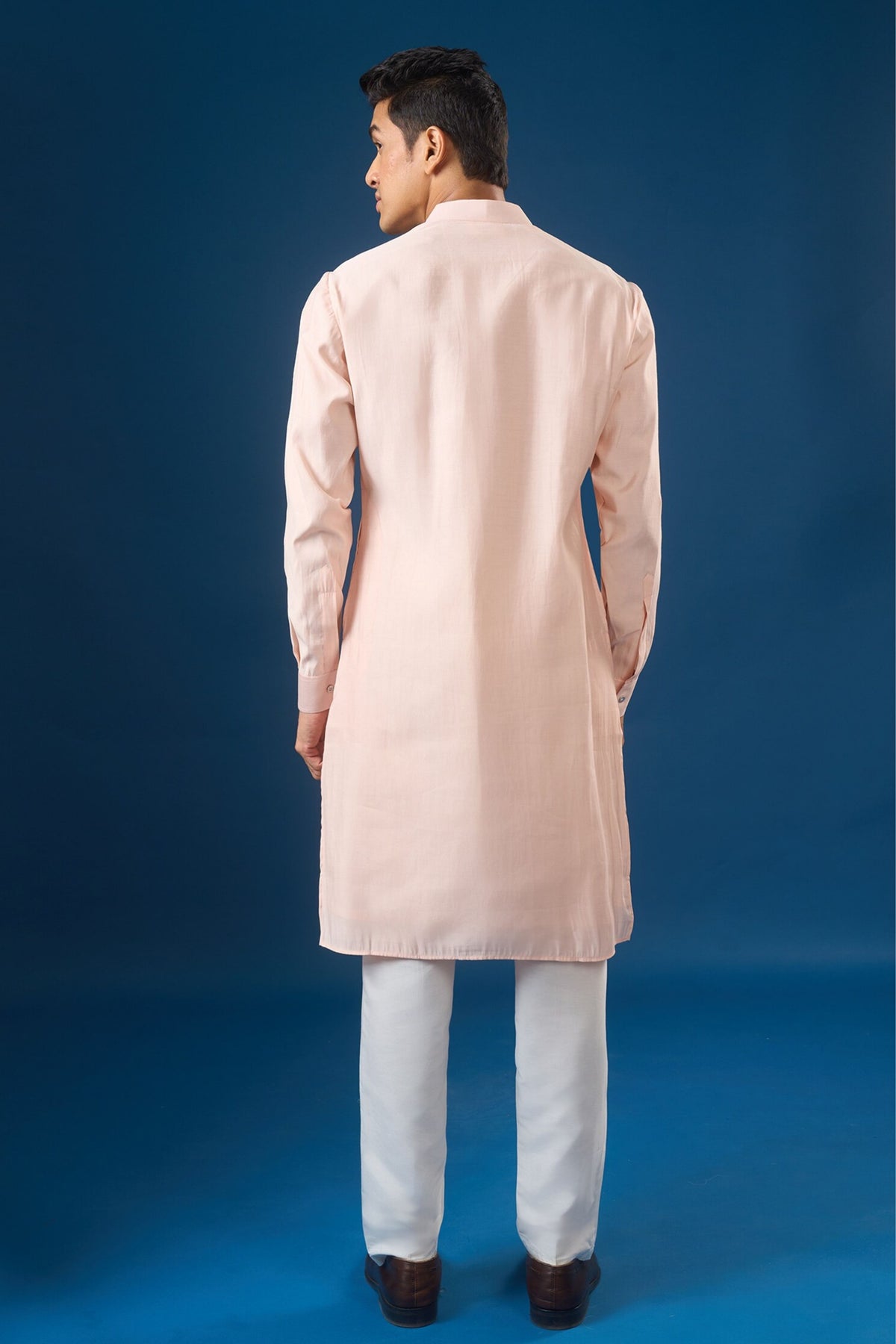 Pink Floral Printed Kurta