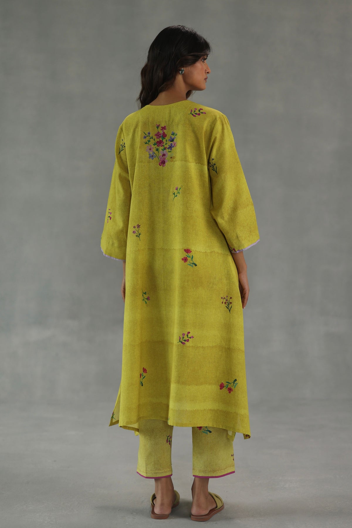 Yellow Viola Kurta Set