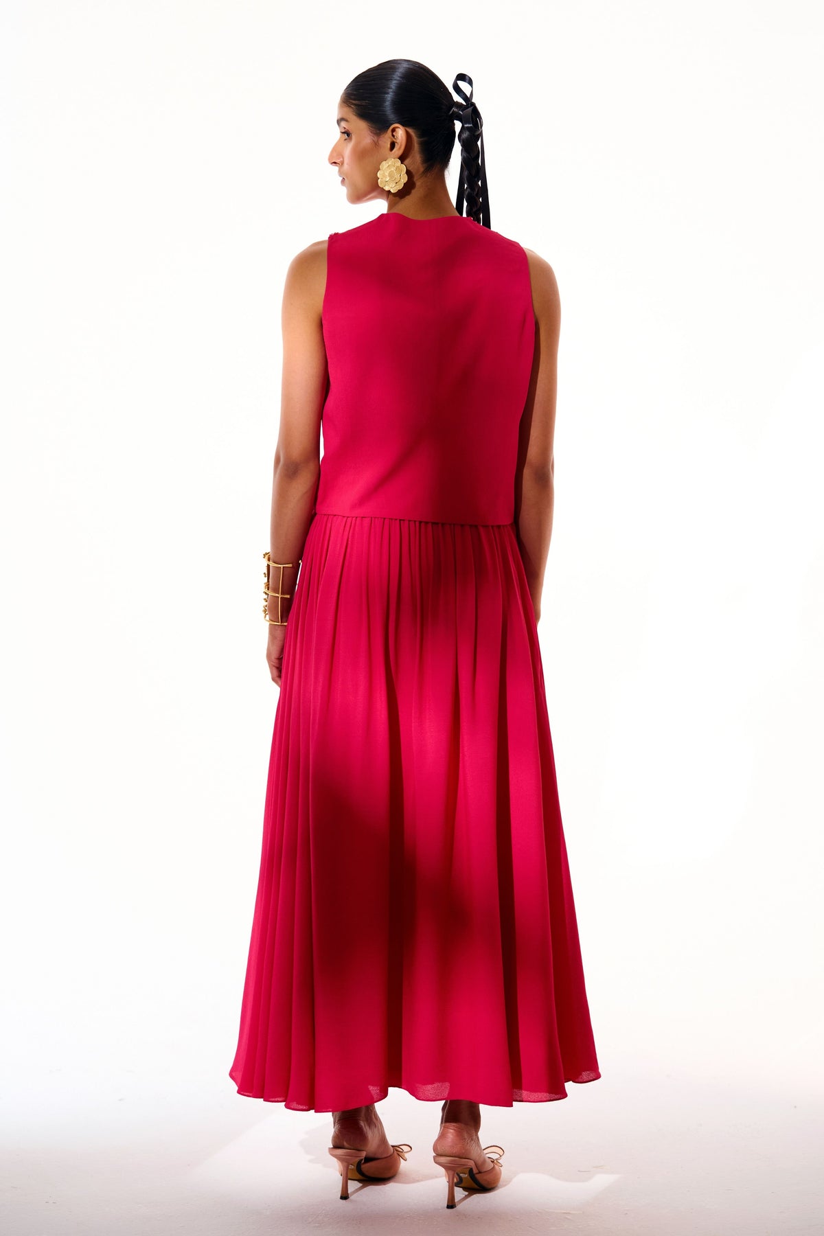 Rose Quartz Off Shoulder Co-ord Set