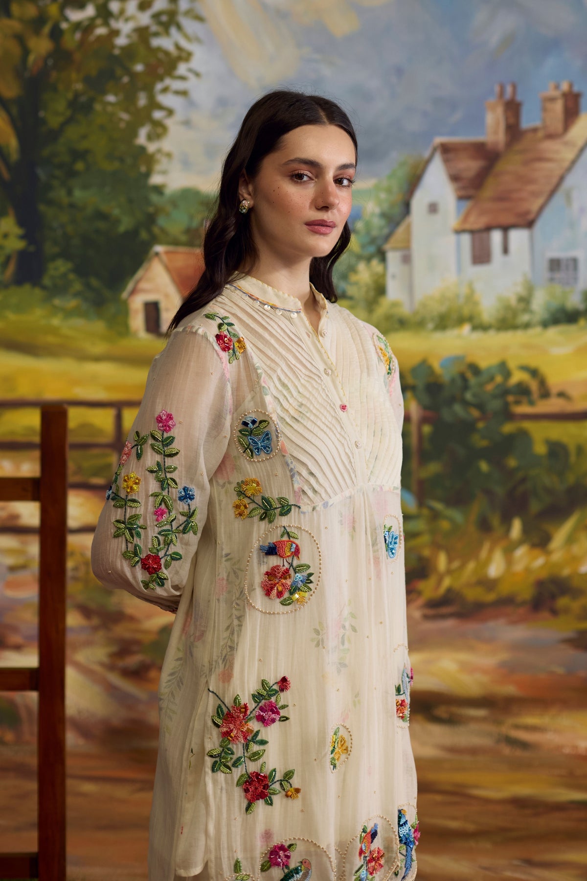 Lumina Embroidered Kurta