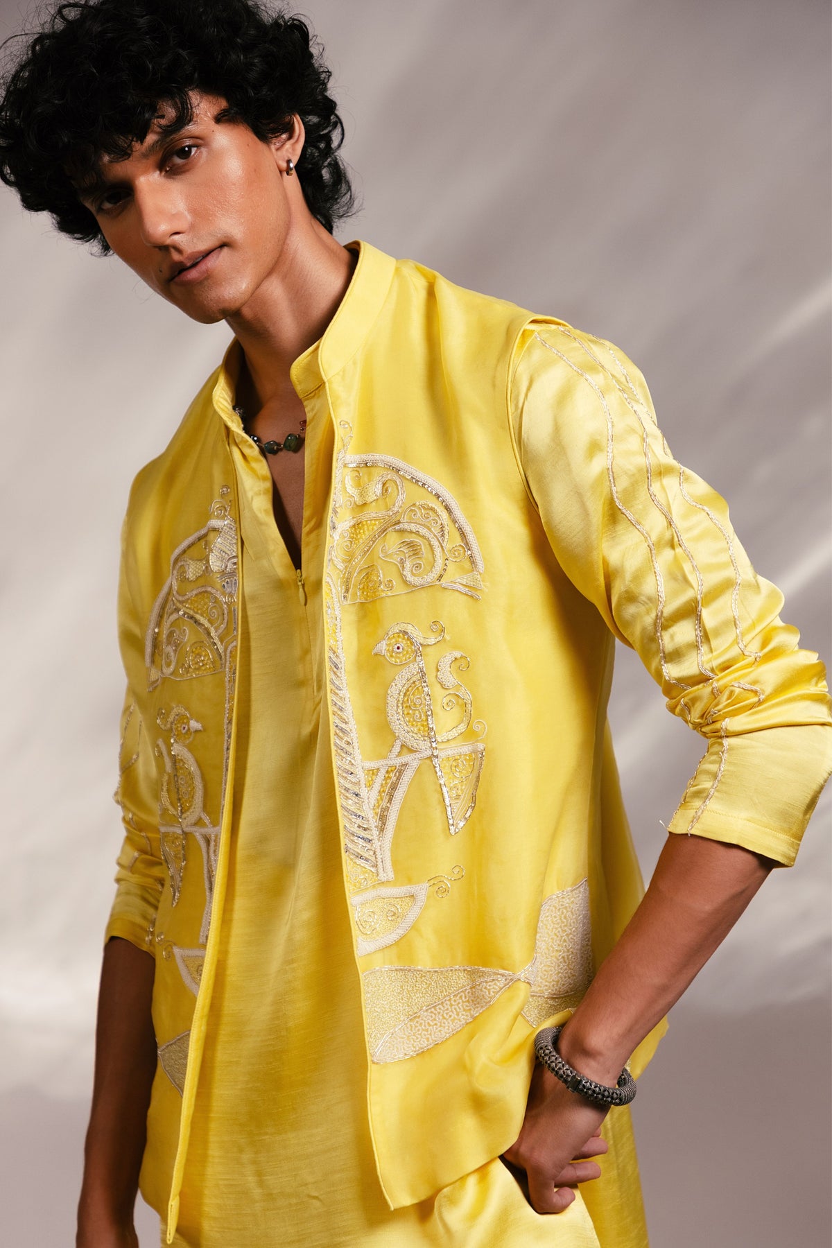 Tiya Nehru Jacket Set
