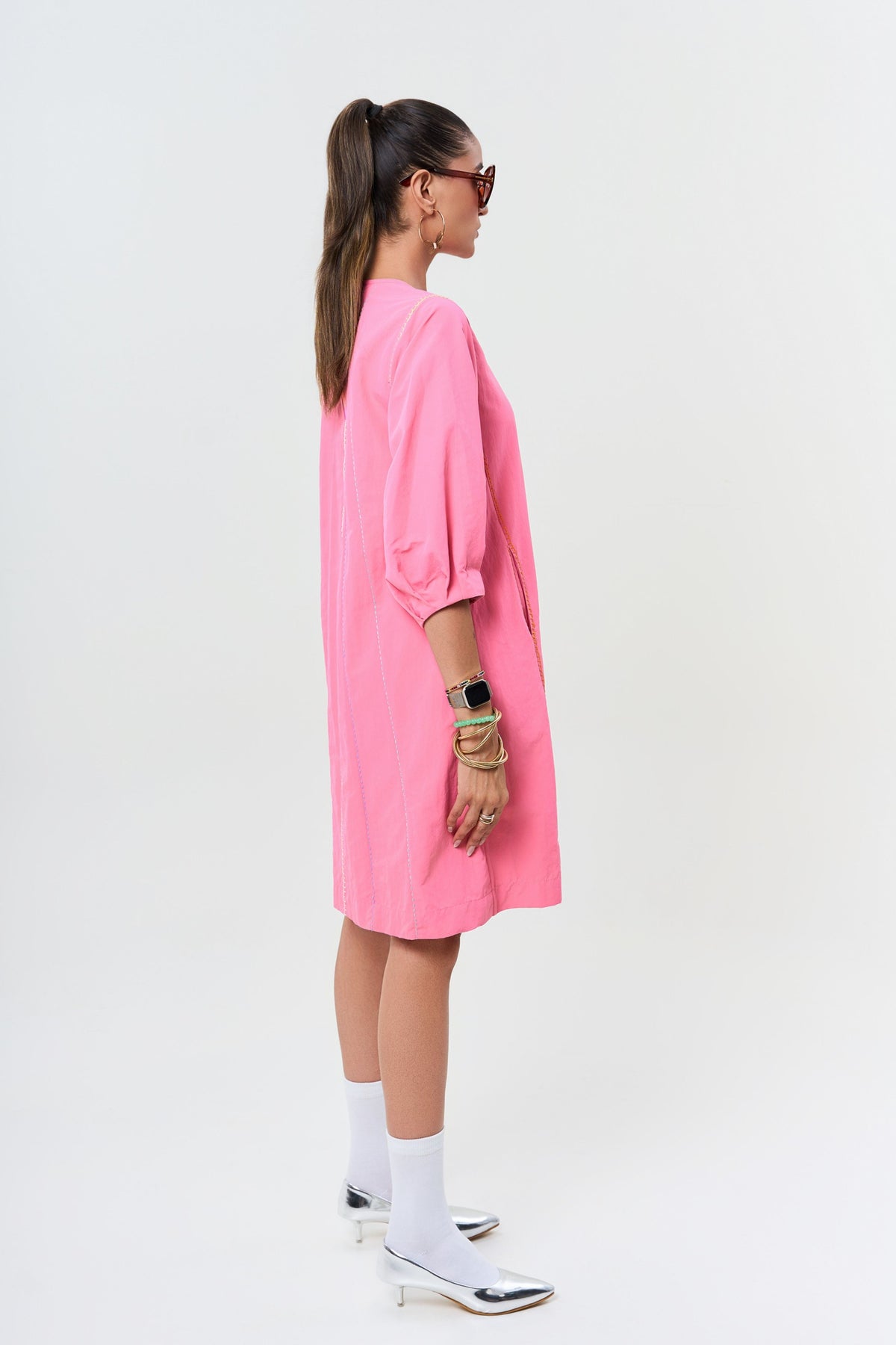 A Pink Zinnia Dress