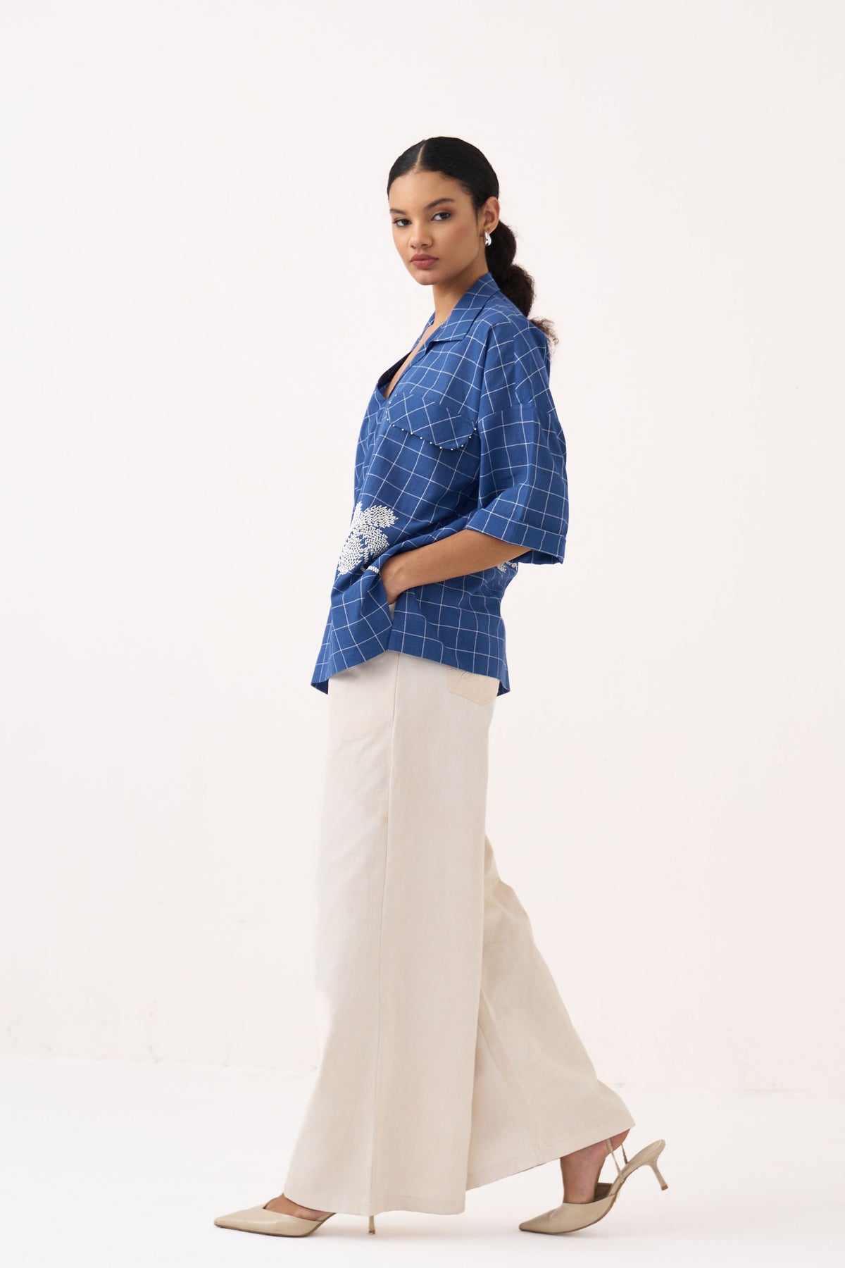 V Neck Co-Ord Set
