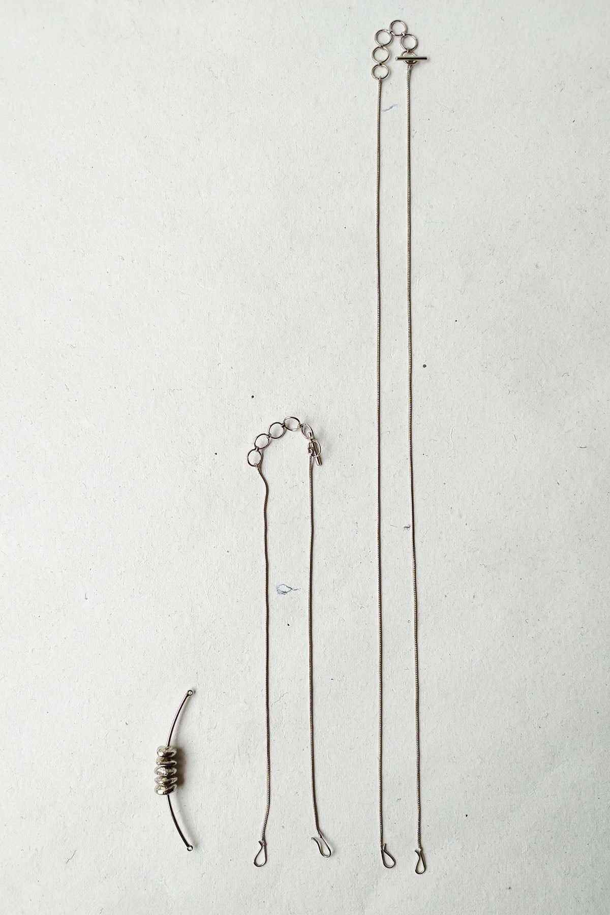 Roma Silver Chain Set