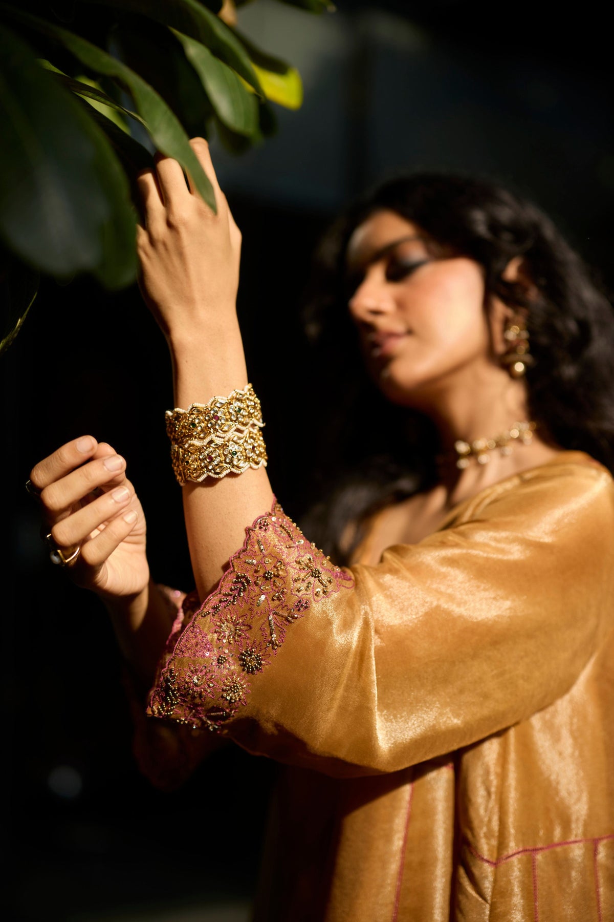 Mustard Dhara Kurta Set