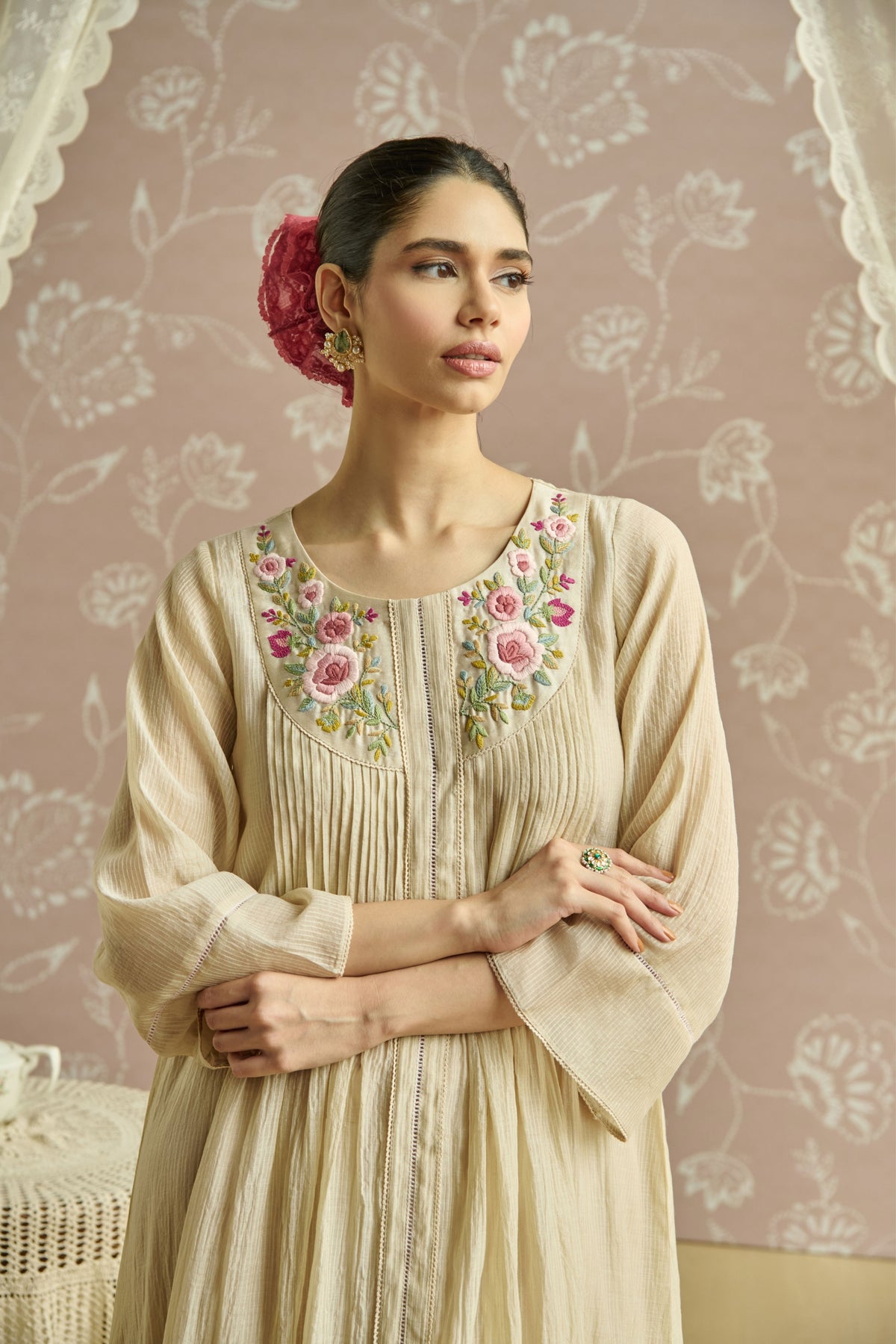 Ivory Gulneher Tunic