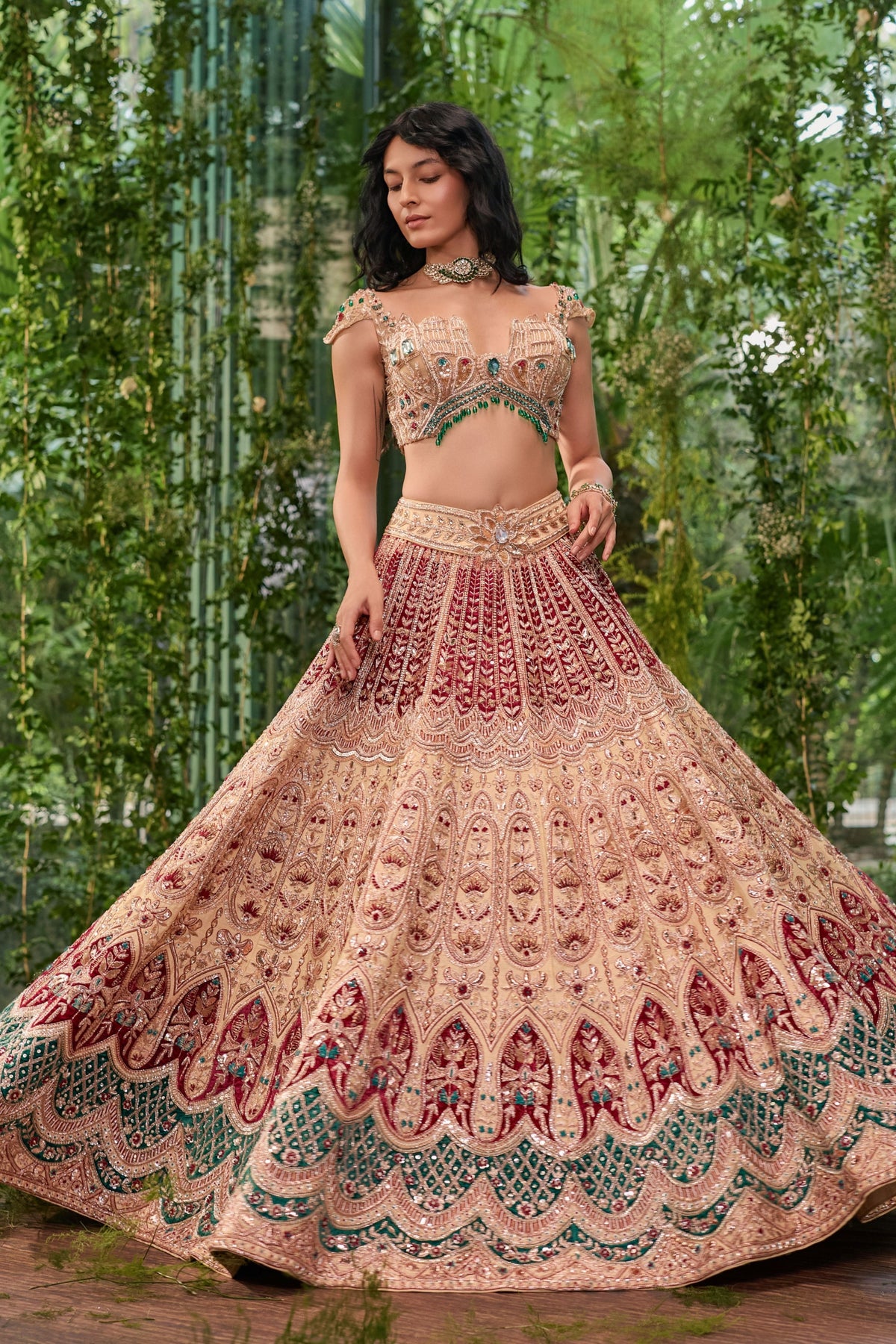Padma Lehenga Set