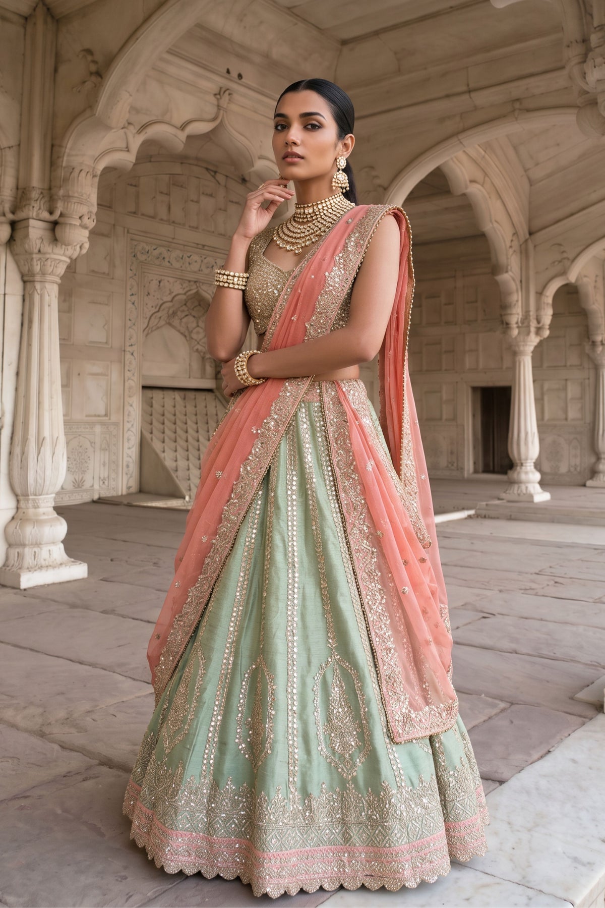 Amrai Gulnaar Lehenga Set