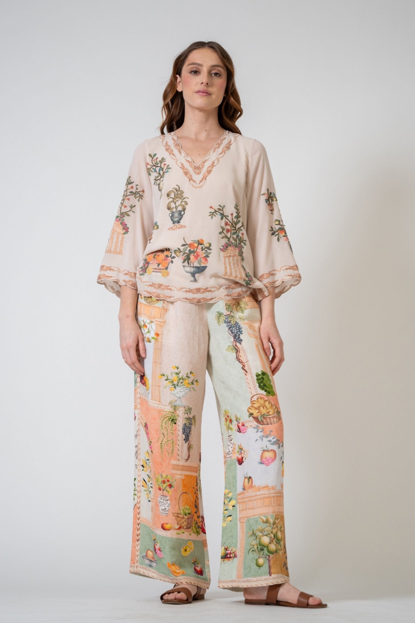 Masha Wide Leg Pants - Ranna Gill - Elahe