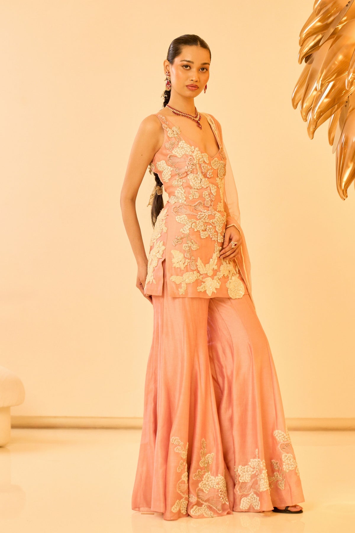 Blush Pink Kurta Set
