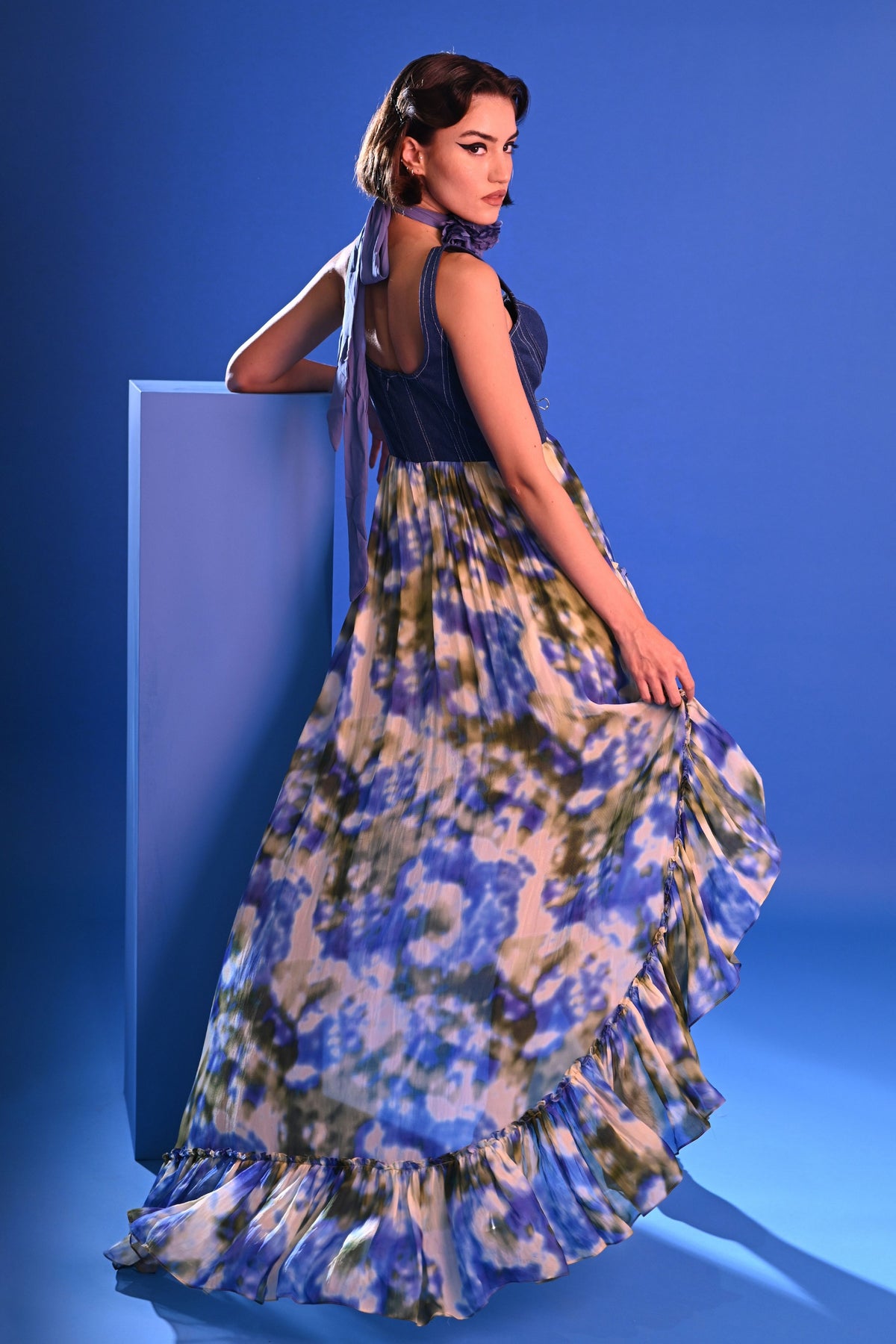Illuminara Denim Dress