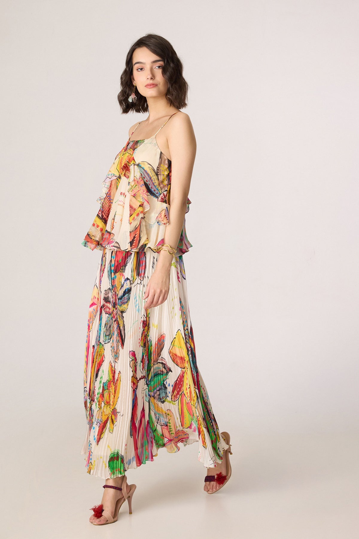 Zora Skirt & Genora Blouse Set