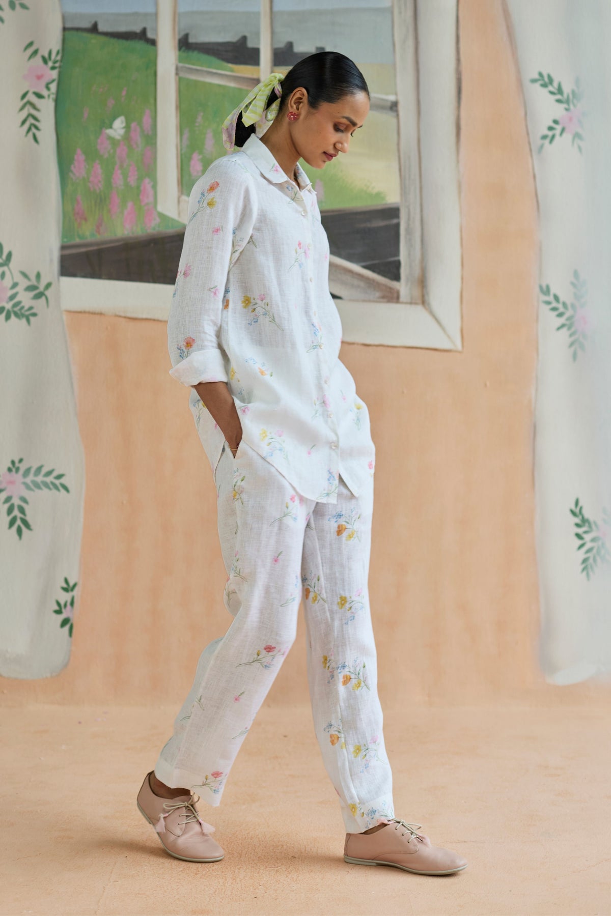 Florist Co-ord Set Linen