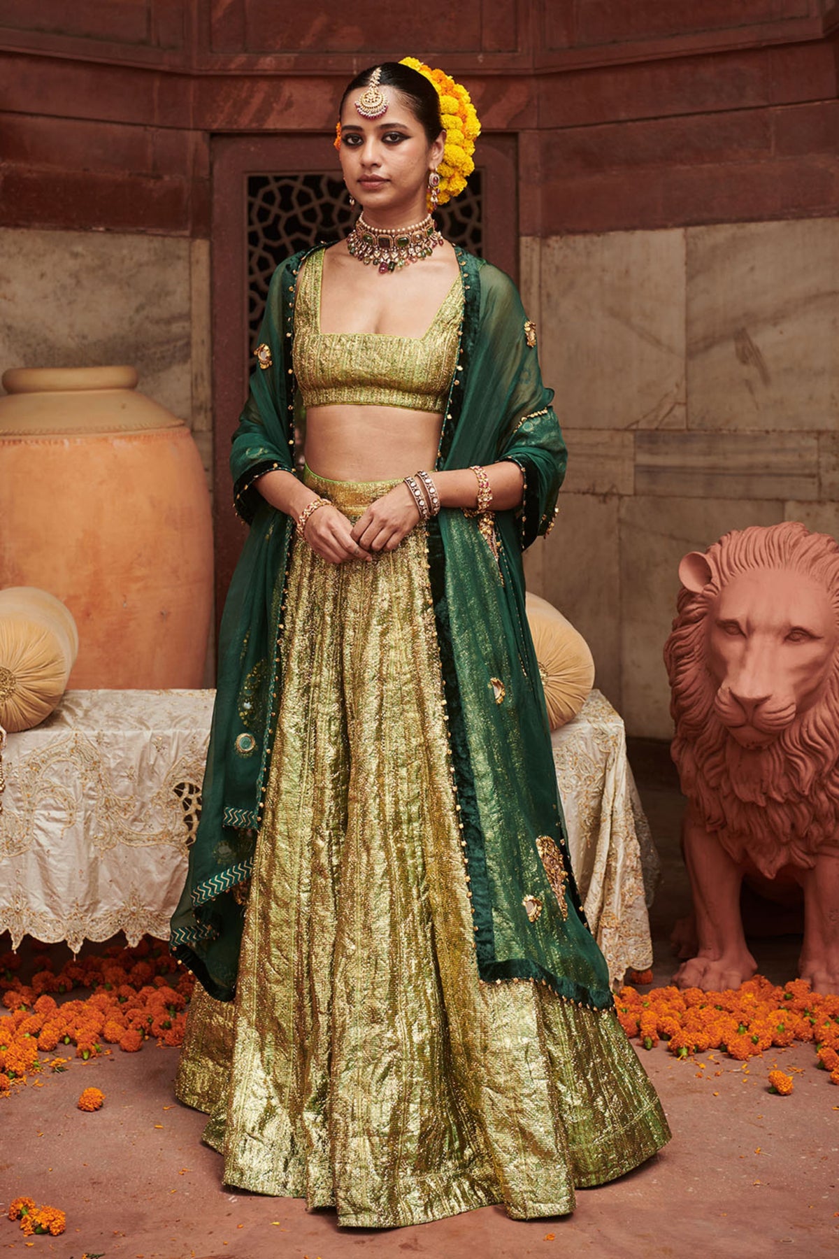 Pushp Lampi Lehenga Set