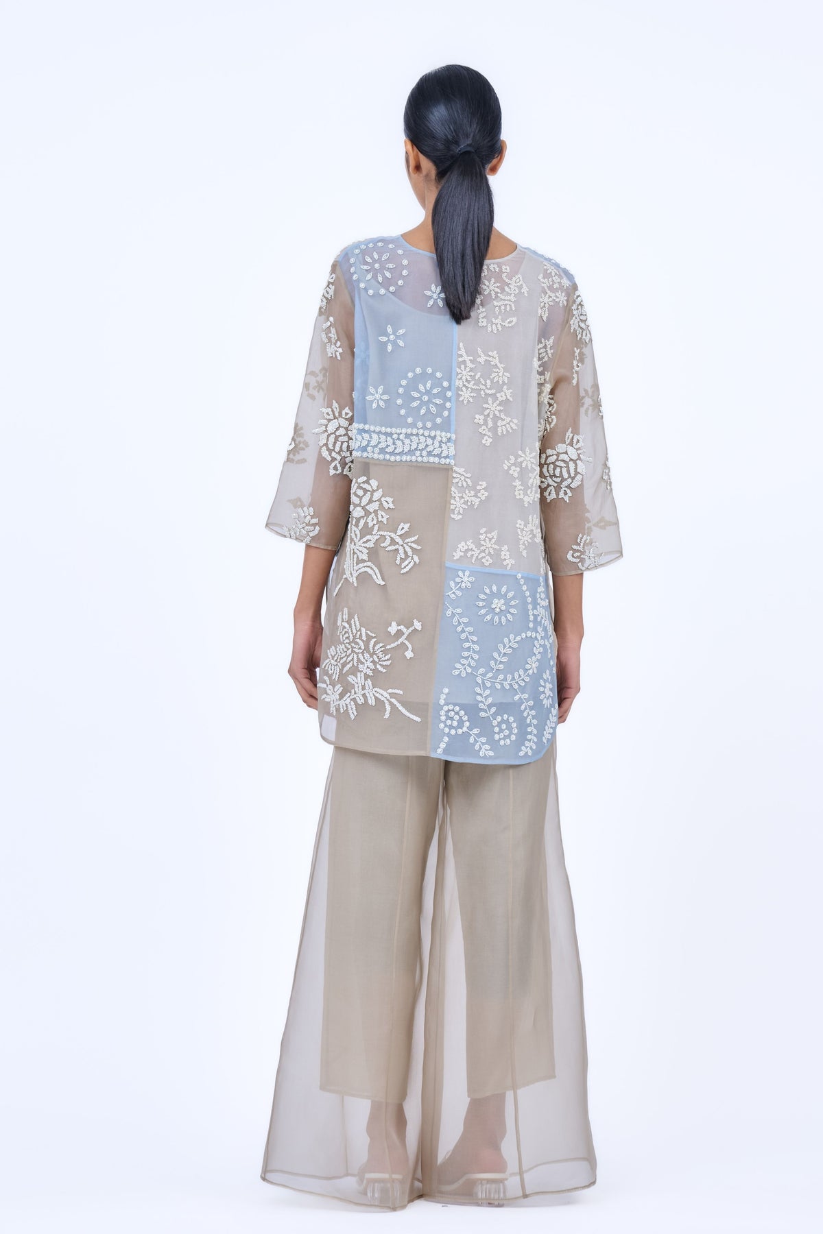 Silk Organza Palazzos