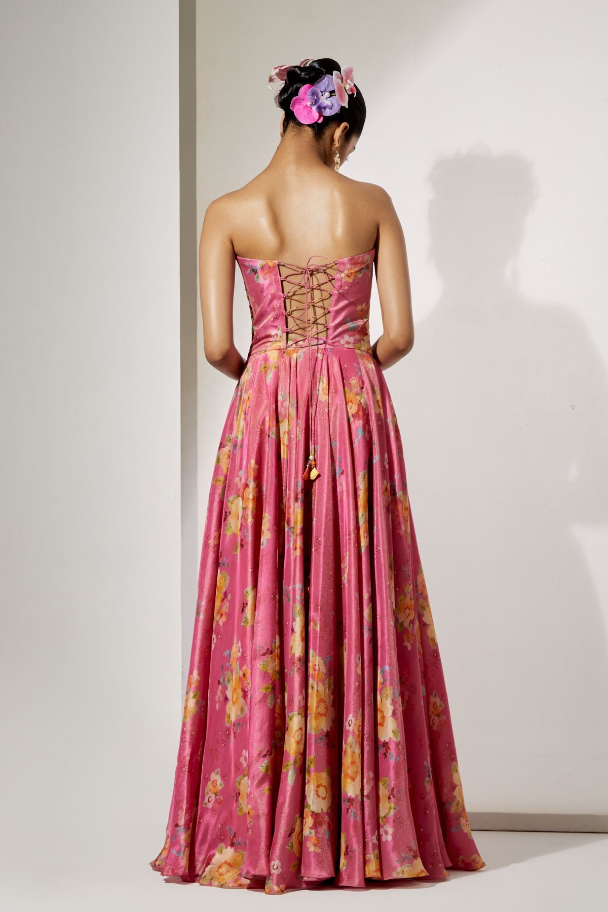 Rose Pink Skirt Set