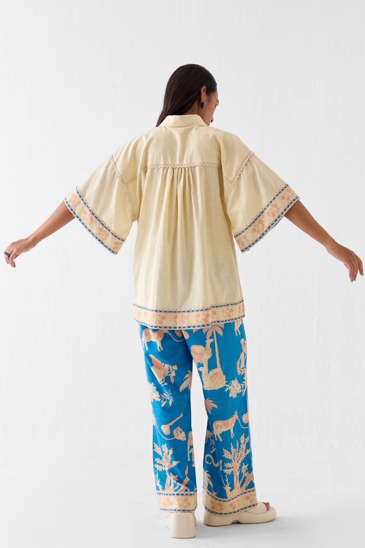 Jaipur Boxy Shirt & Trousers