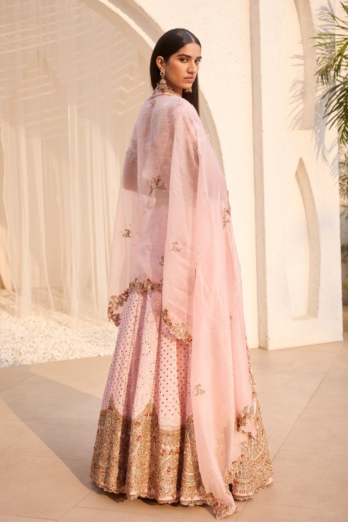 Rosaline Chikankari Lehenga