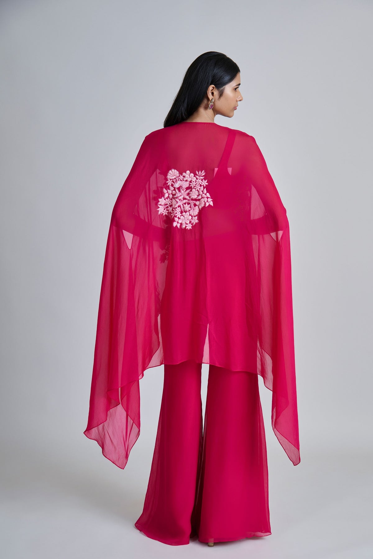 Aurea Fuchsia Cape Set