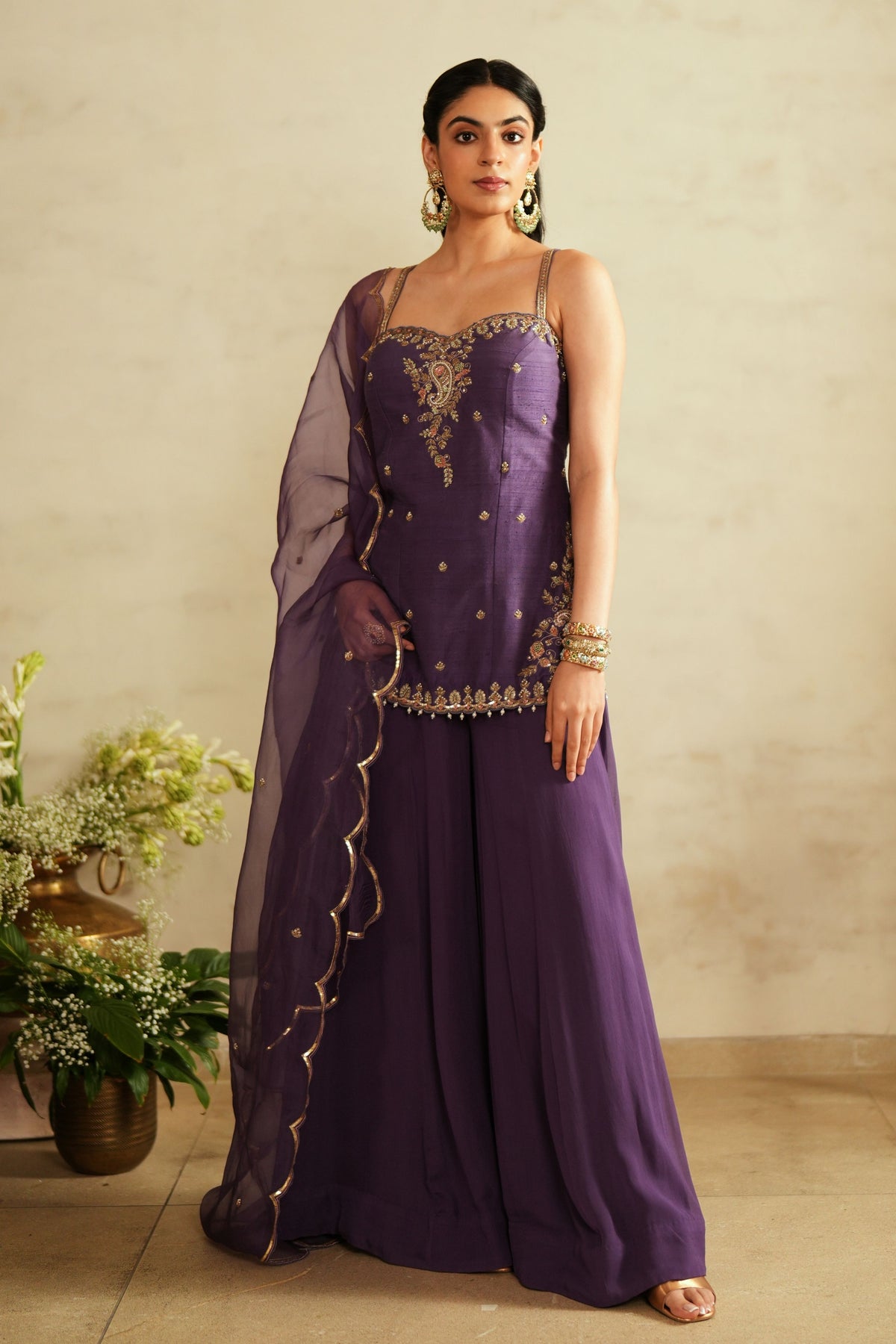 Princess Cut Sharara Set
