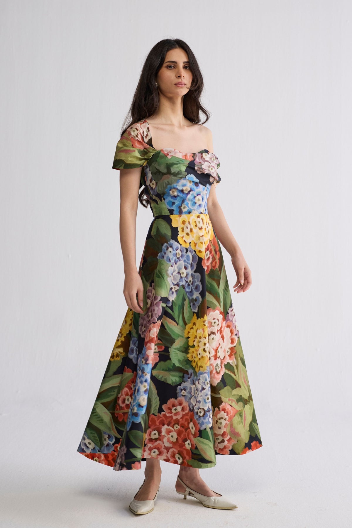 Rain Draped Dress
