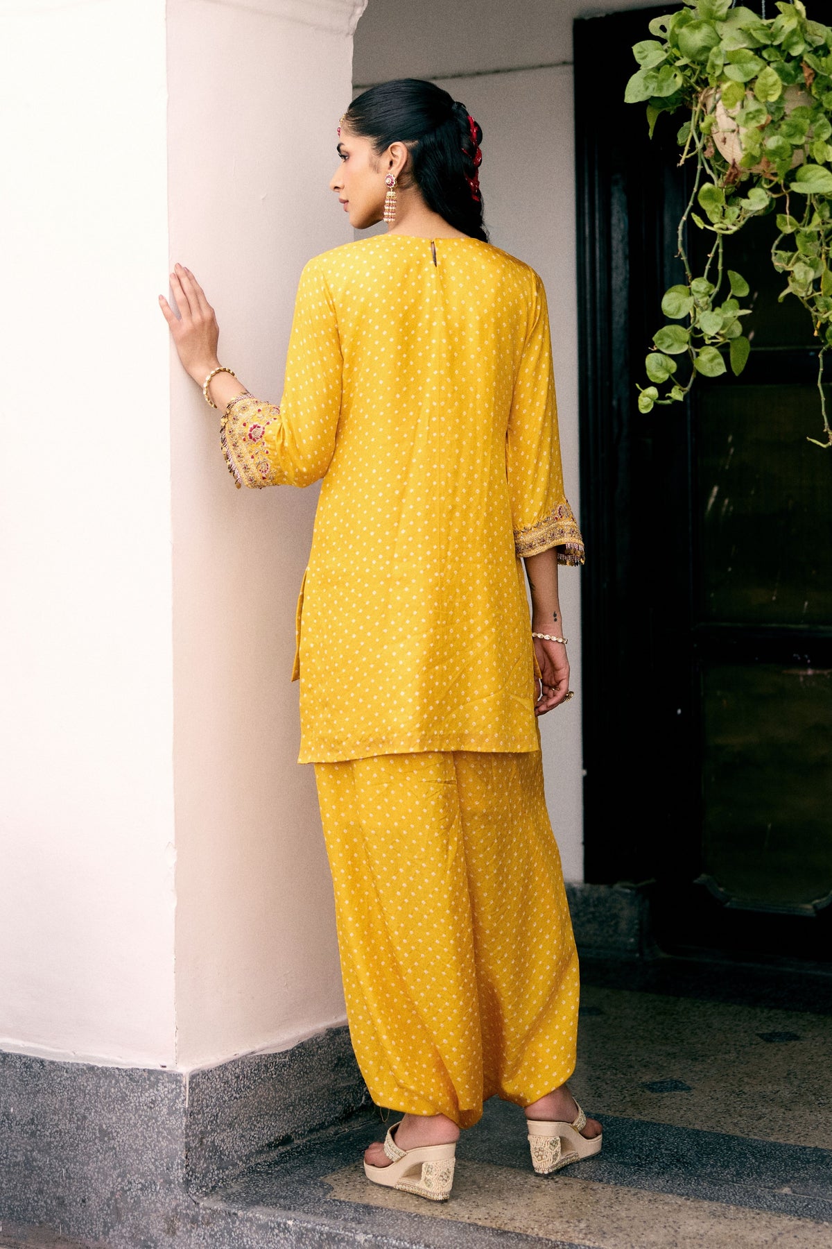 Genda Bandhani Co-ord Set