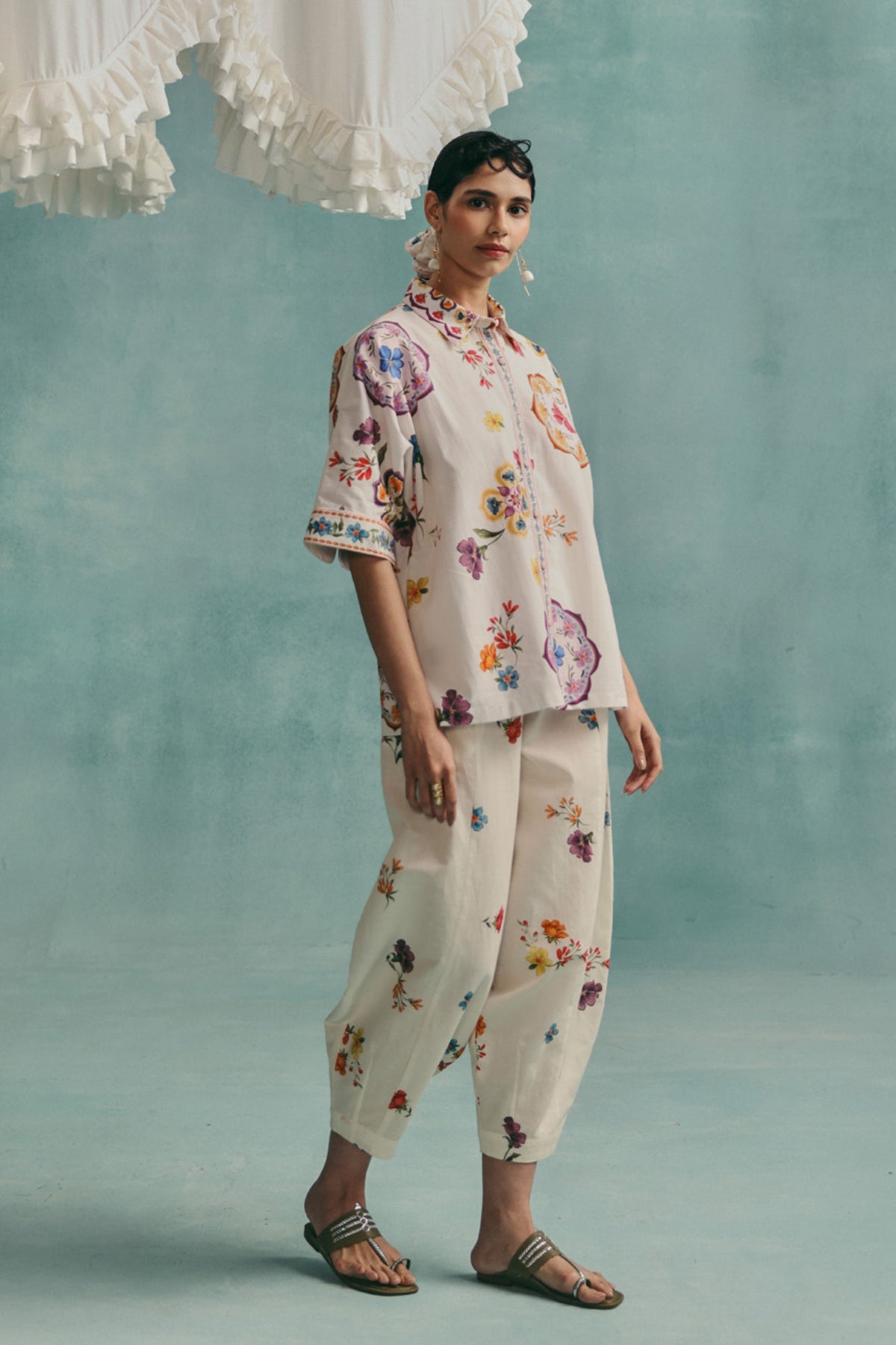 Daisy Collared Co-ord Set