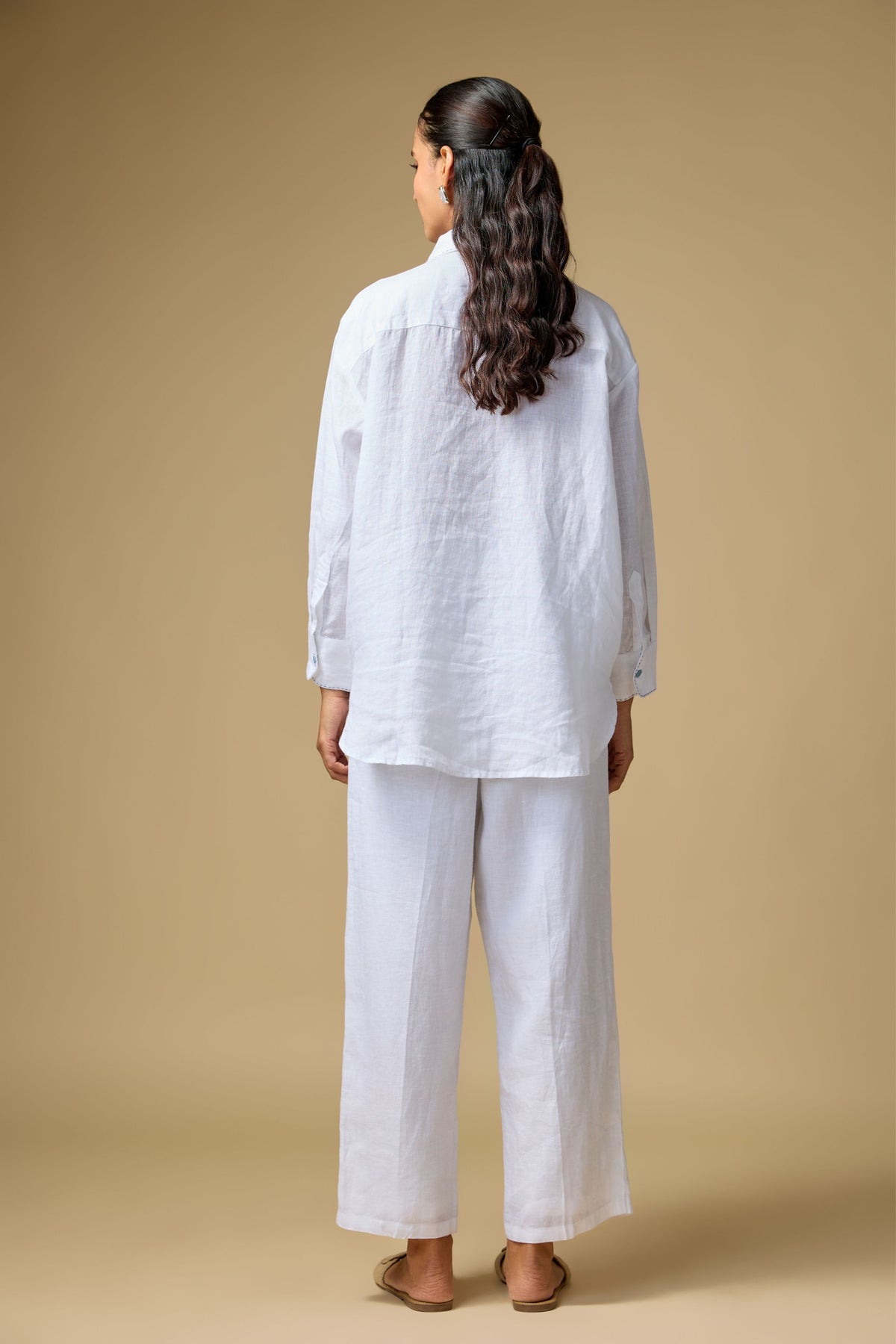 Denim Embroidered Shirt